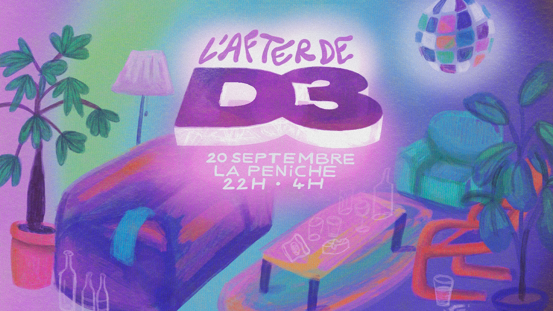 L'after De D3 @Péniche Cover