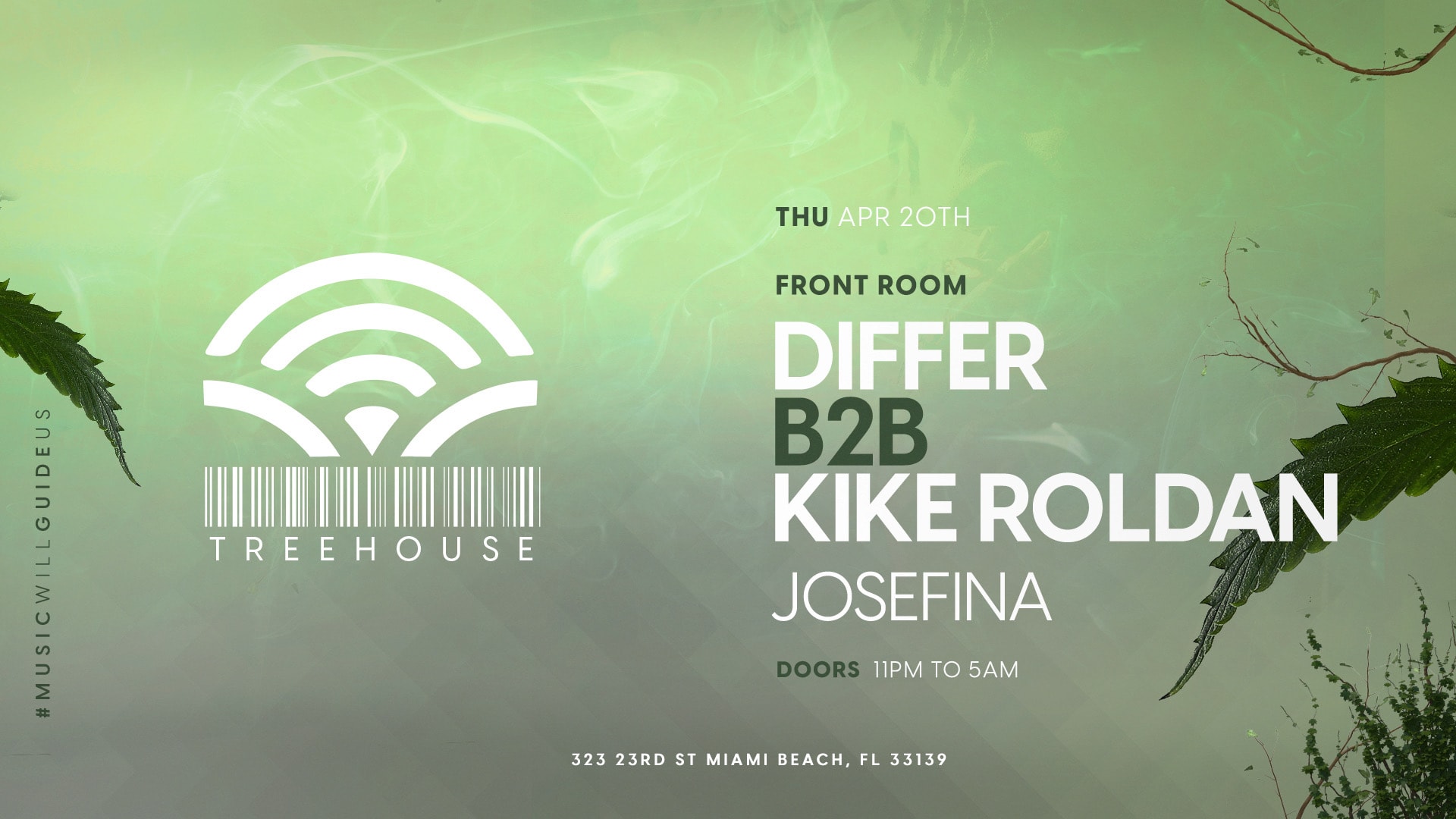 Treehouse Presents: Differ B2b Kike Roldan (Front Room) Cover