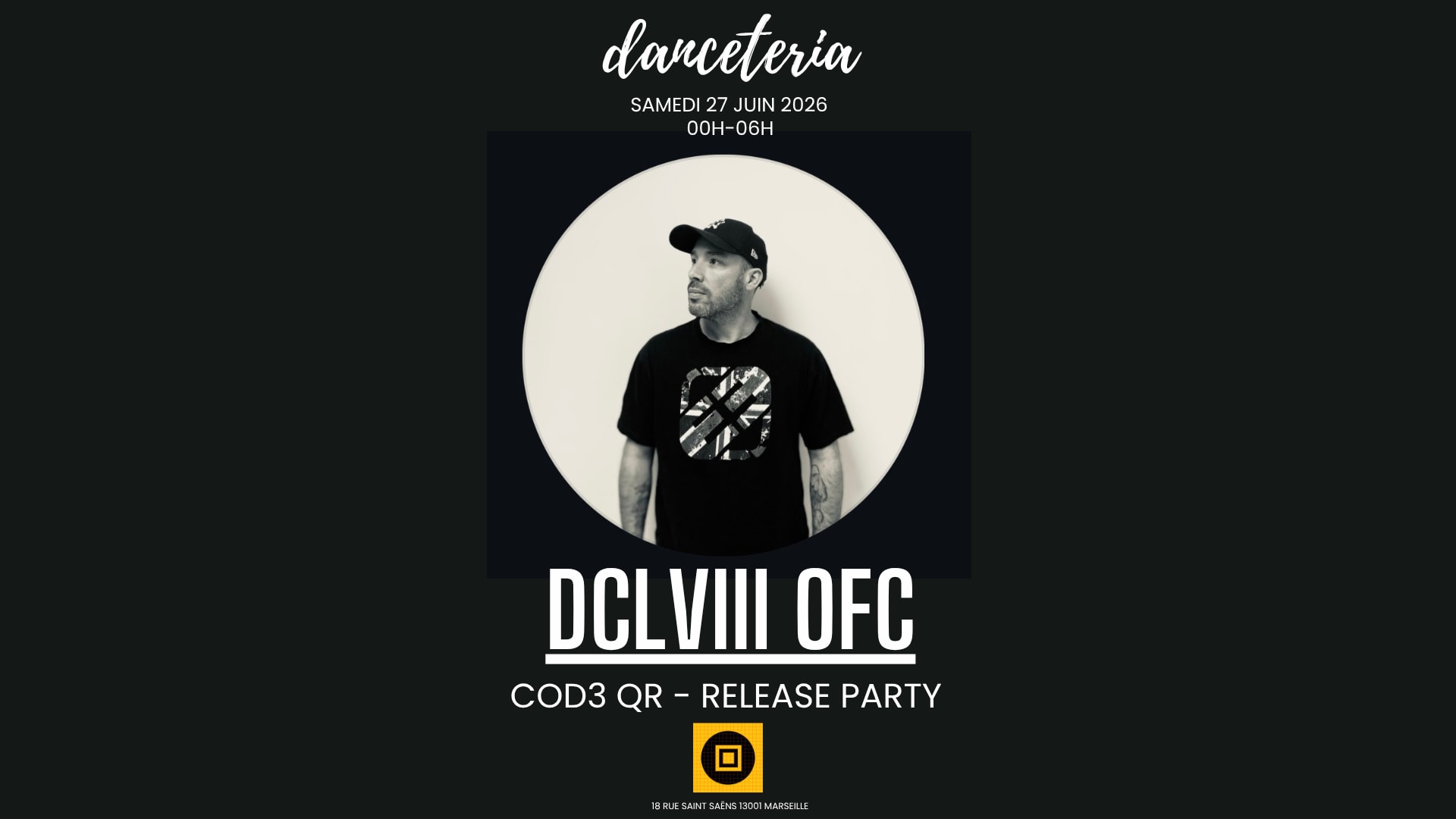 DCLVIII Ofc (Toulouse) - Cod3 Qr Release Party Cover