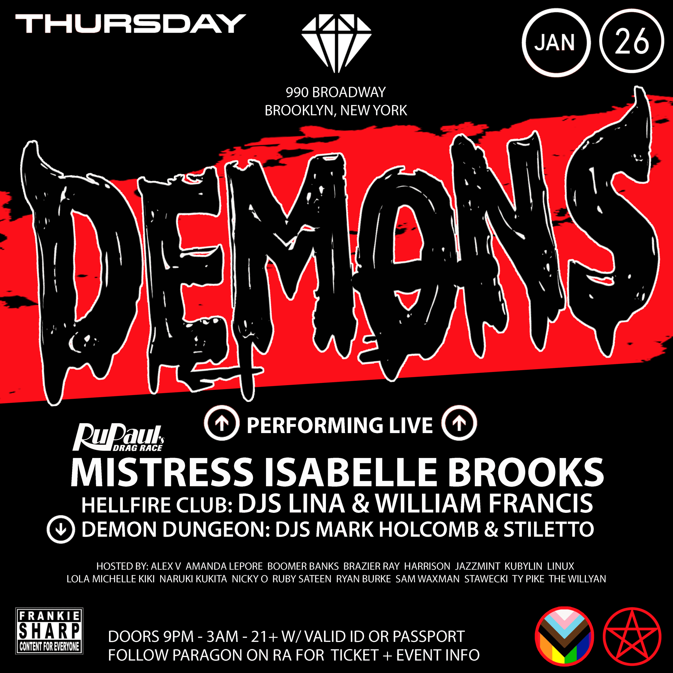 Frankie Sharp's Demons Cover