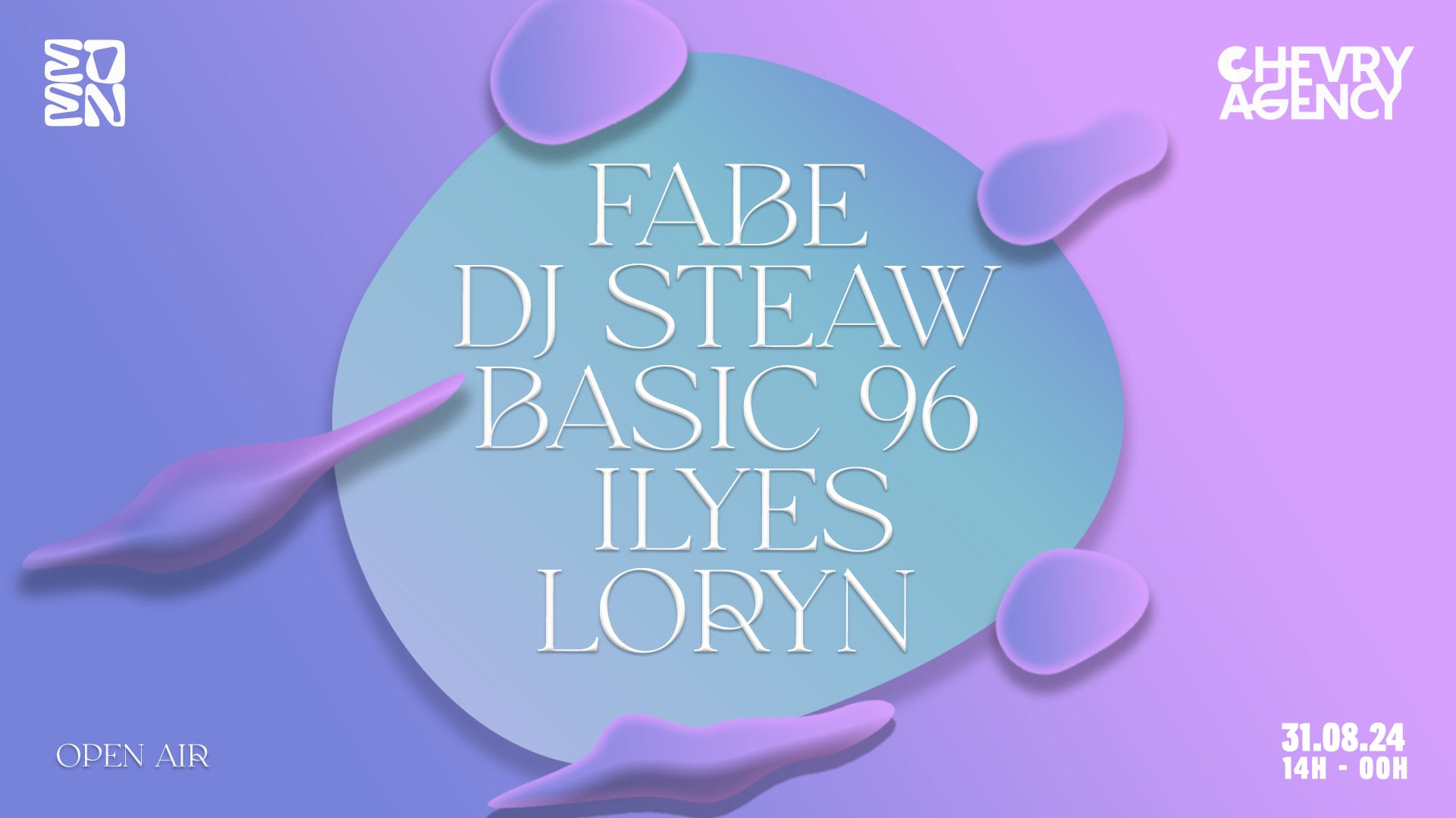 Chevry Agency X Eden: Fabe, Dj Steaw, Basic 96, Ilyes, Loryn Cover