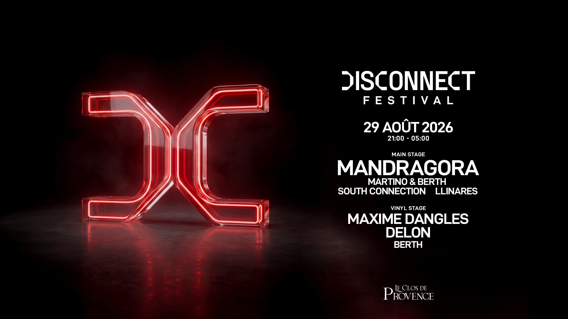 Disconnect - Mandragora & Maxime Dangles - Clos De Provence Cover
