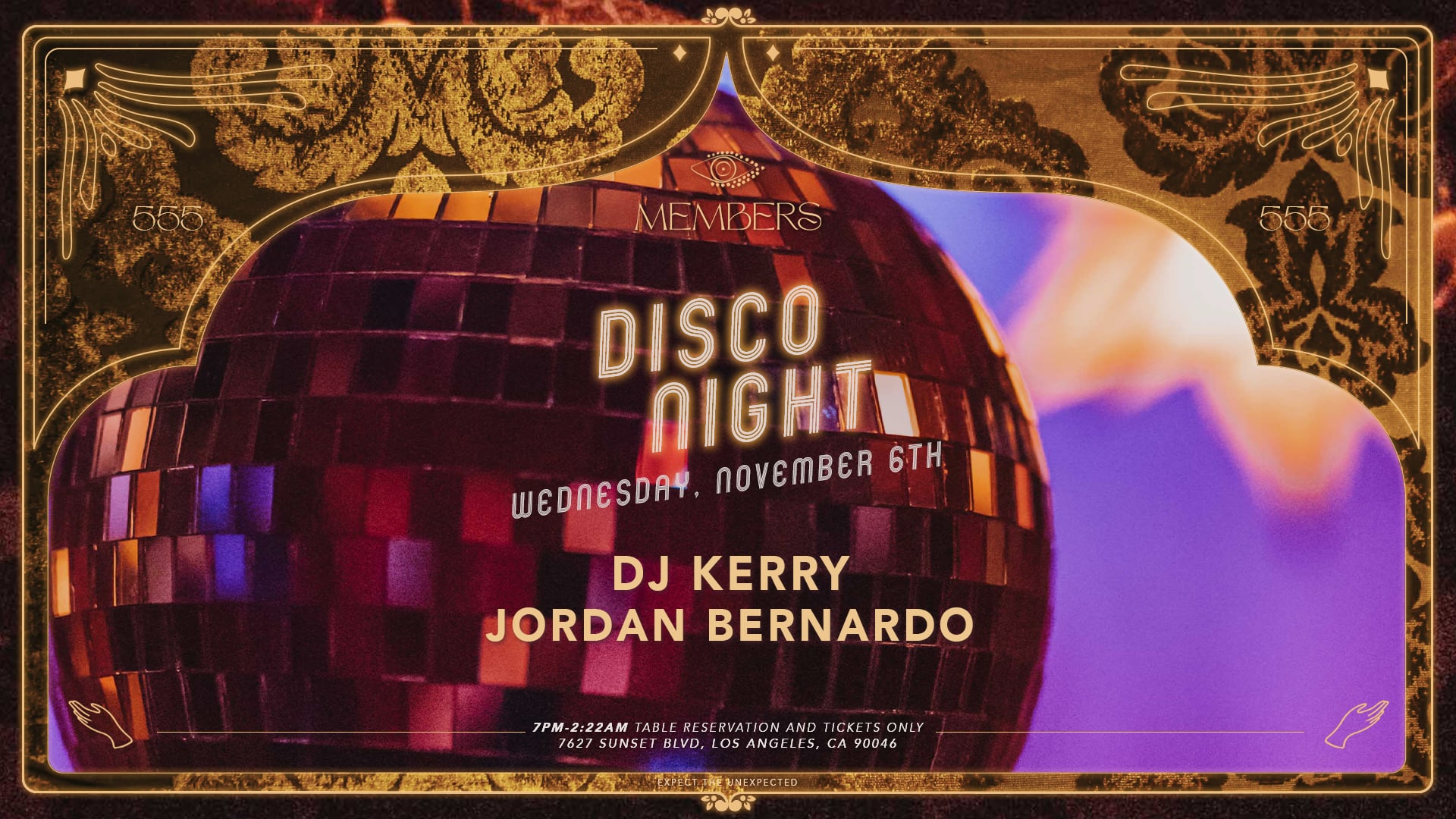 Disco Night With Dj Kerry & Jordan Bernardo Cover