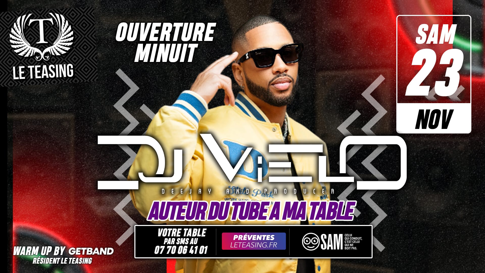 Dj Vielo X Teasing Club (Besançon) Cover
