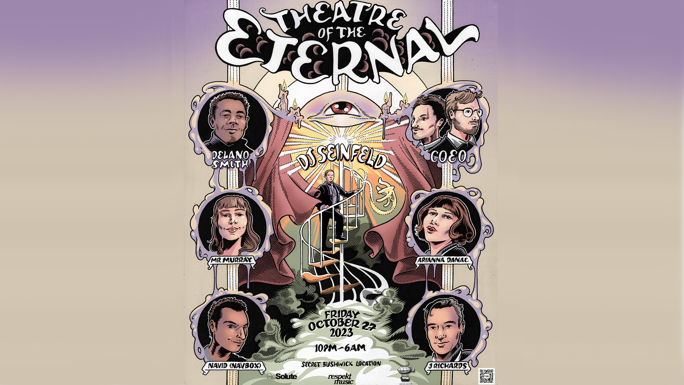 Theatre Of The Eternal Ft Dj Seinfeld, Delano Smith, Coeo Cover