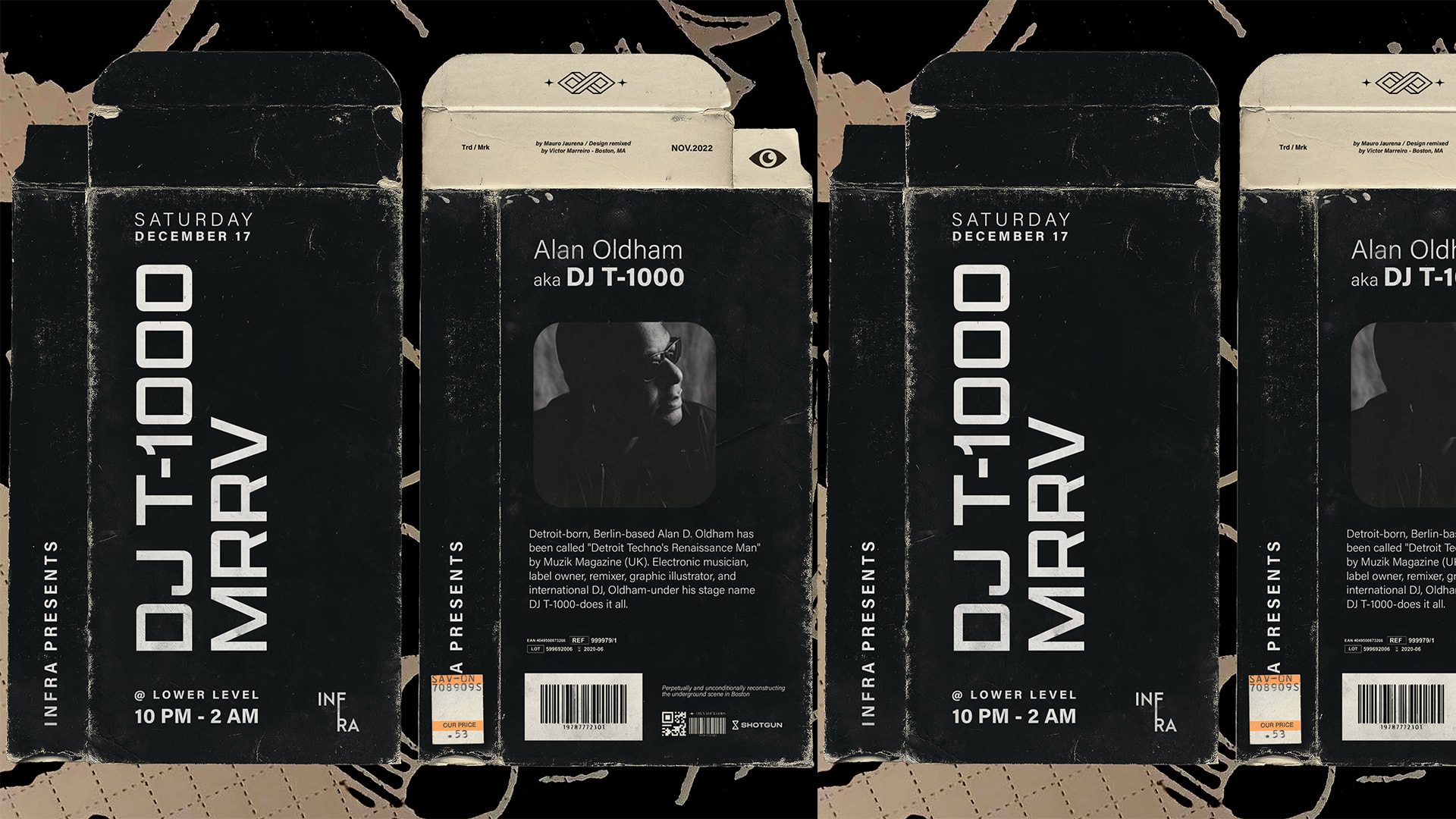 Infra Presents -> Dj T-1000 // Mrrv Cover