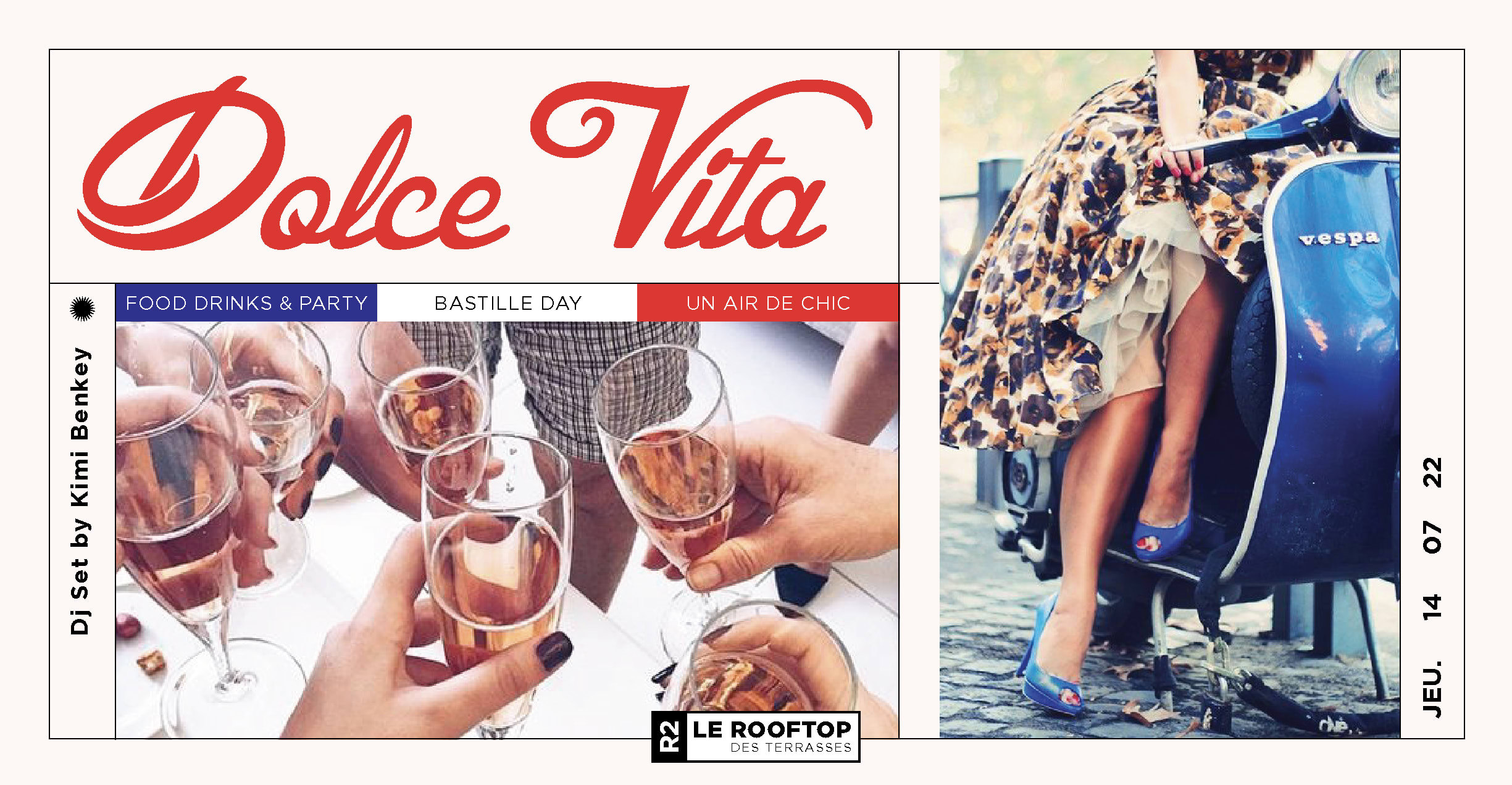 R2 I Le Rooftop X Dolce Vita - Bastille Day 14.07 Cover