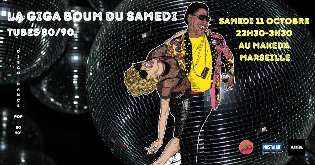 Nostalgie Génération 80 X La Boum Du Samedi Cover