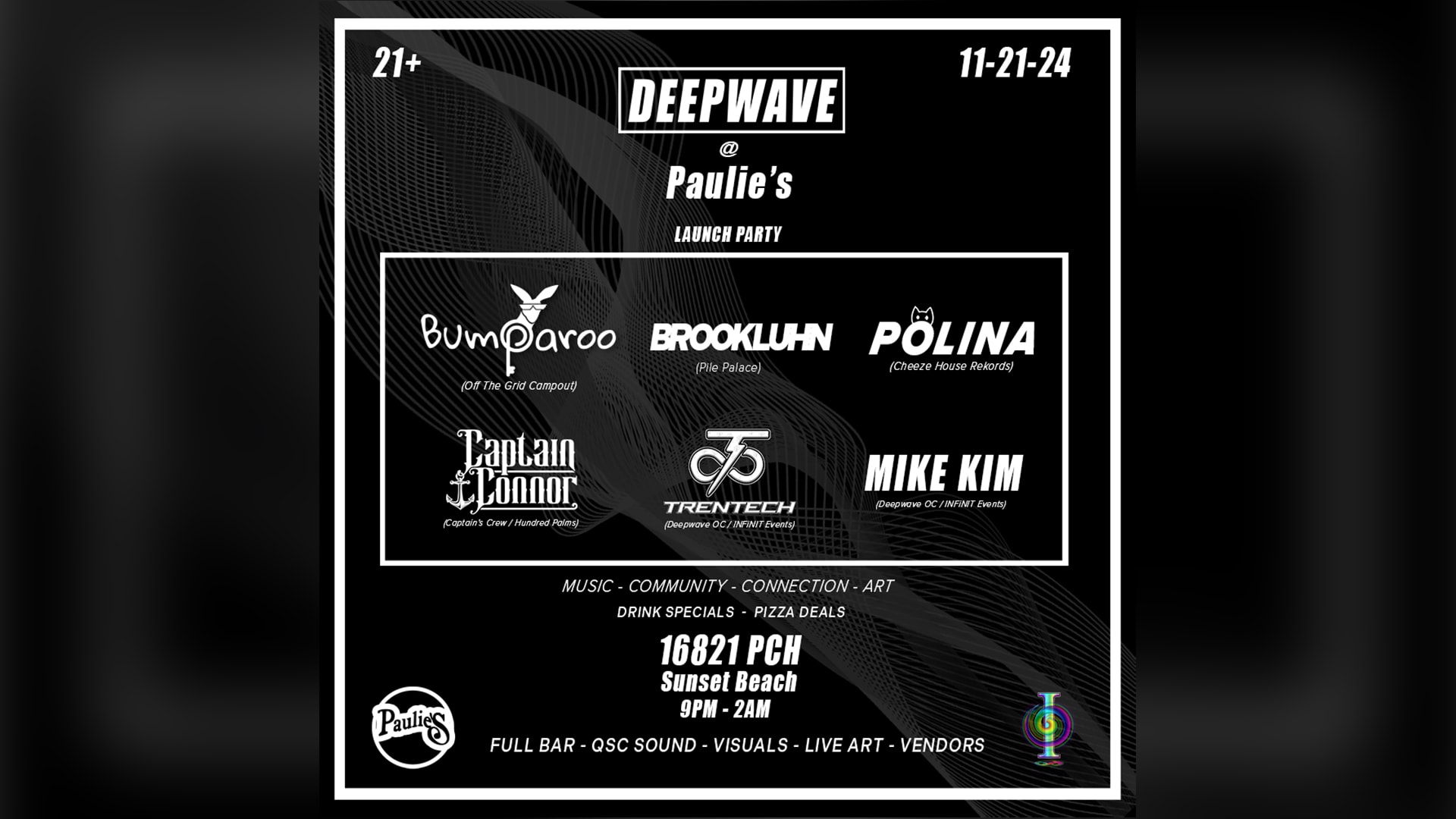 Deepwave Oc - Launch Party! Cover