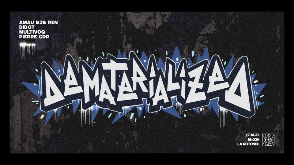 Dematerialized W/ Amau & Ren, Didot, Multivoq, Pierre Cdr Cover