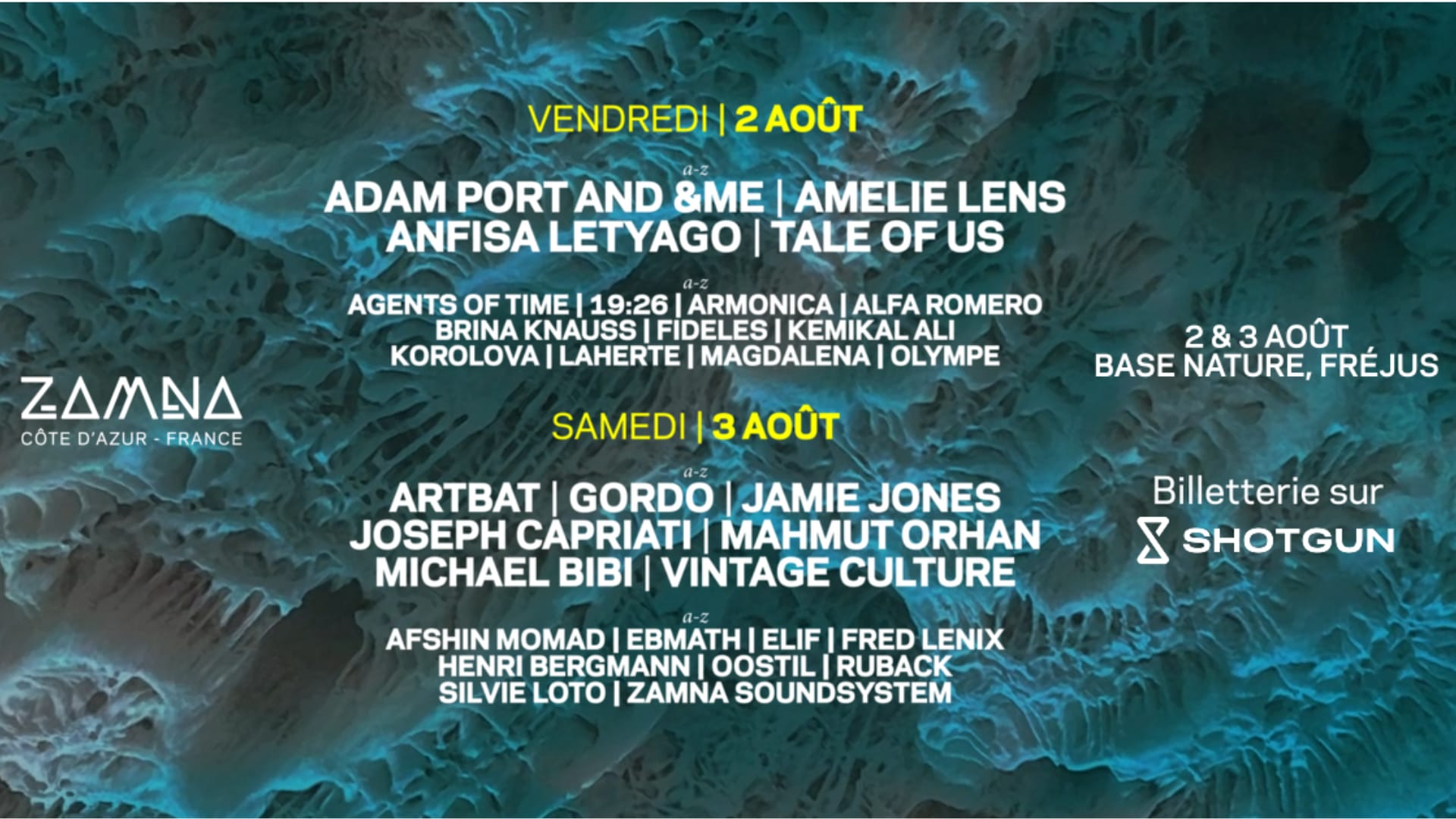Zamna Festival - Côte D'azur 2024 Cover