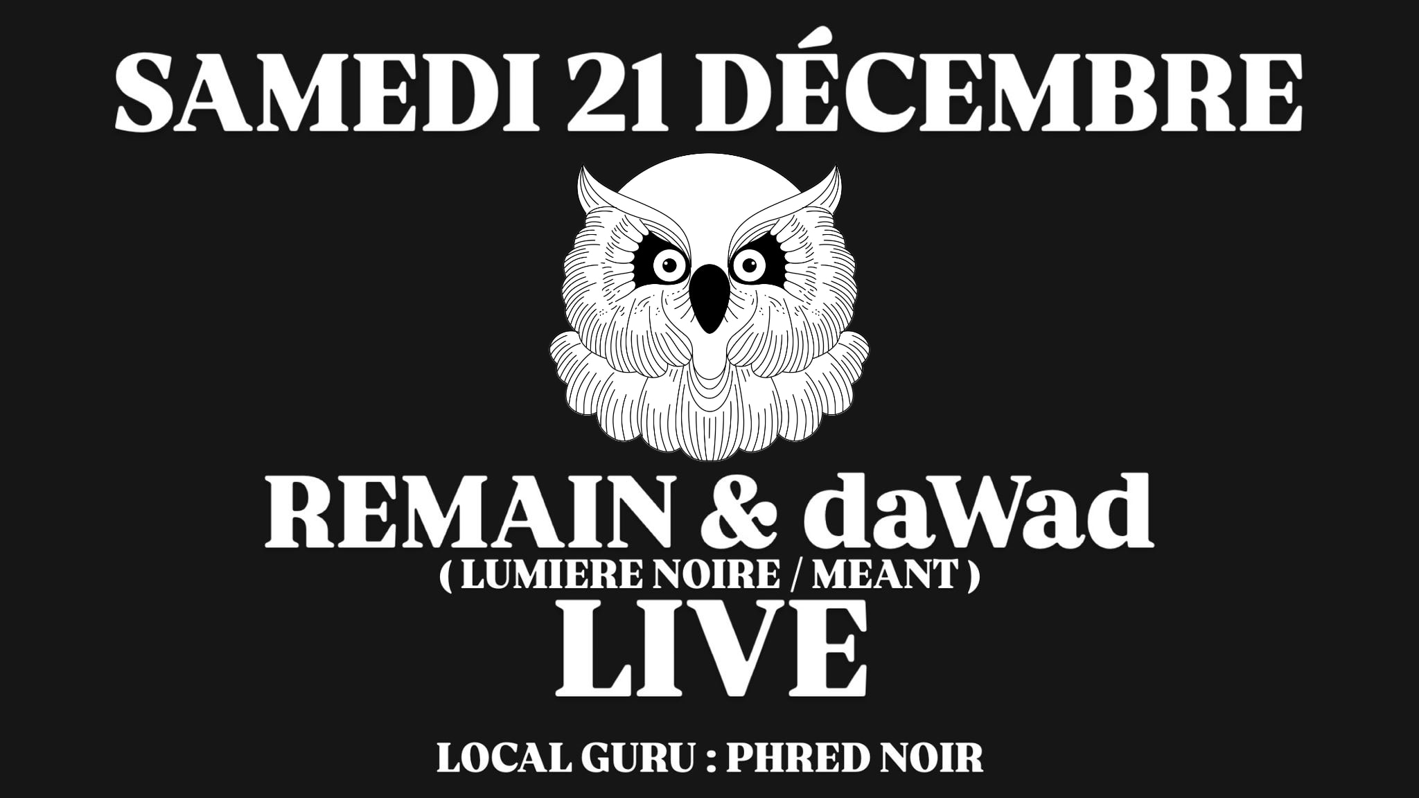 Remain & Dawad (We Are Le Turfu/Live) @ Ldn Dancing Cover