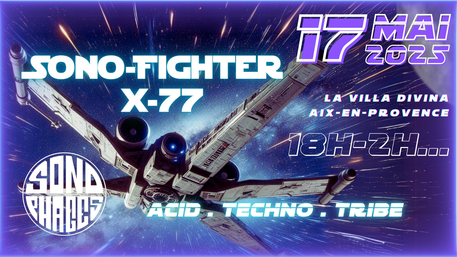 Sono-Fighter X-77 Cover