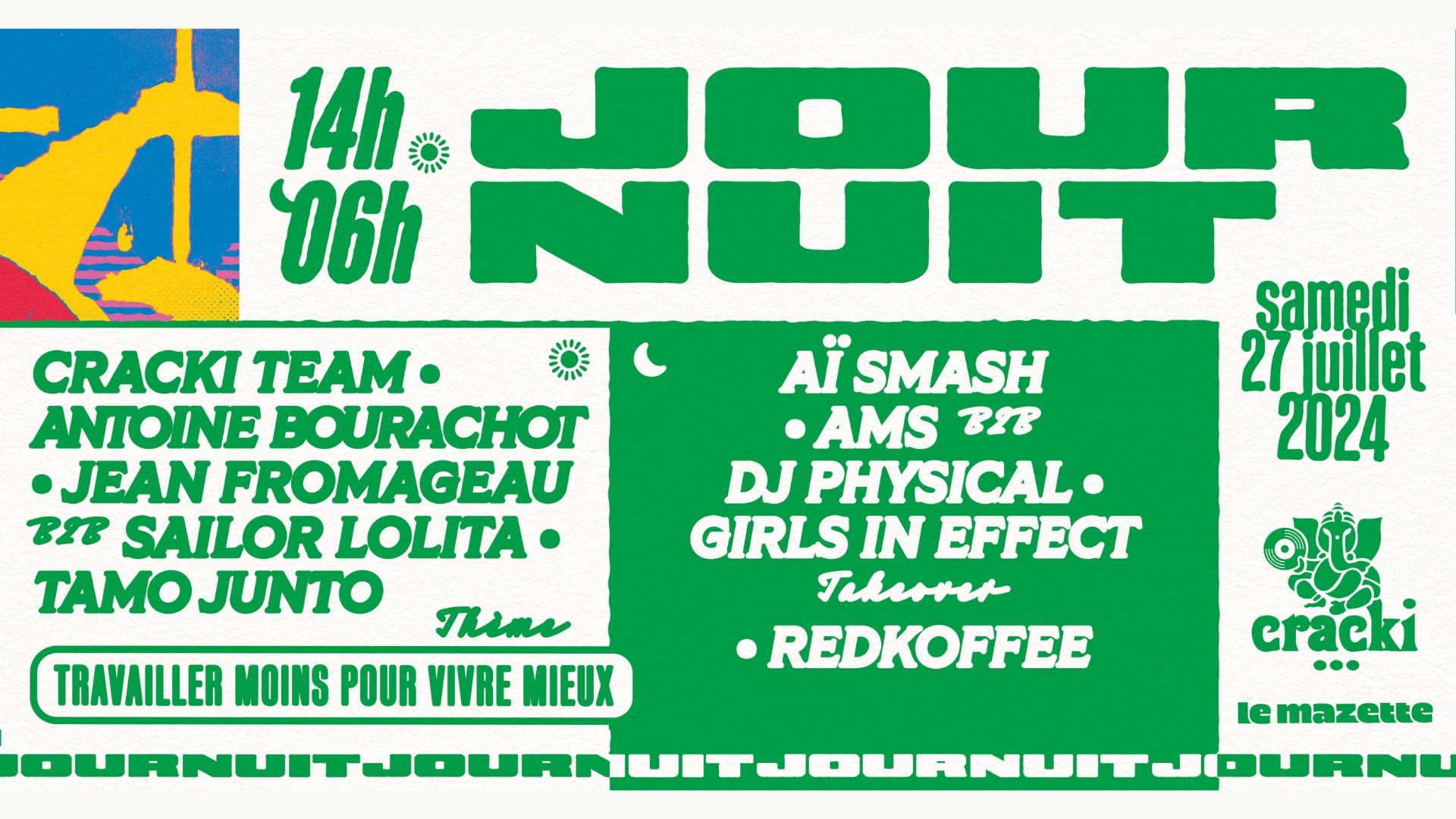 Journuit 4 - Cracki Records : Ams, Dj Physical & More Cover