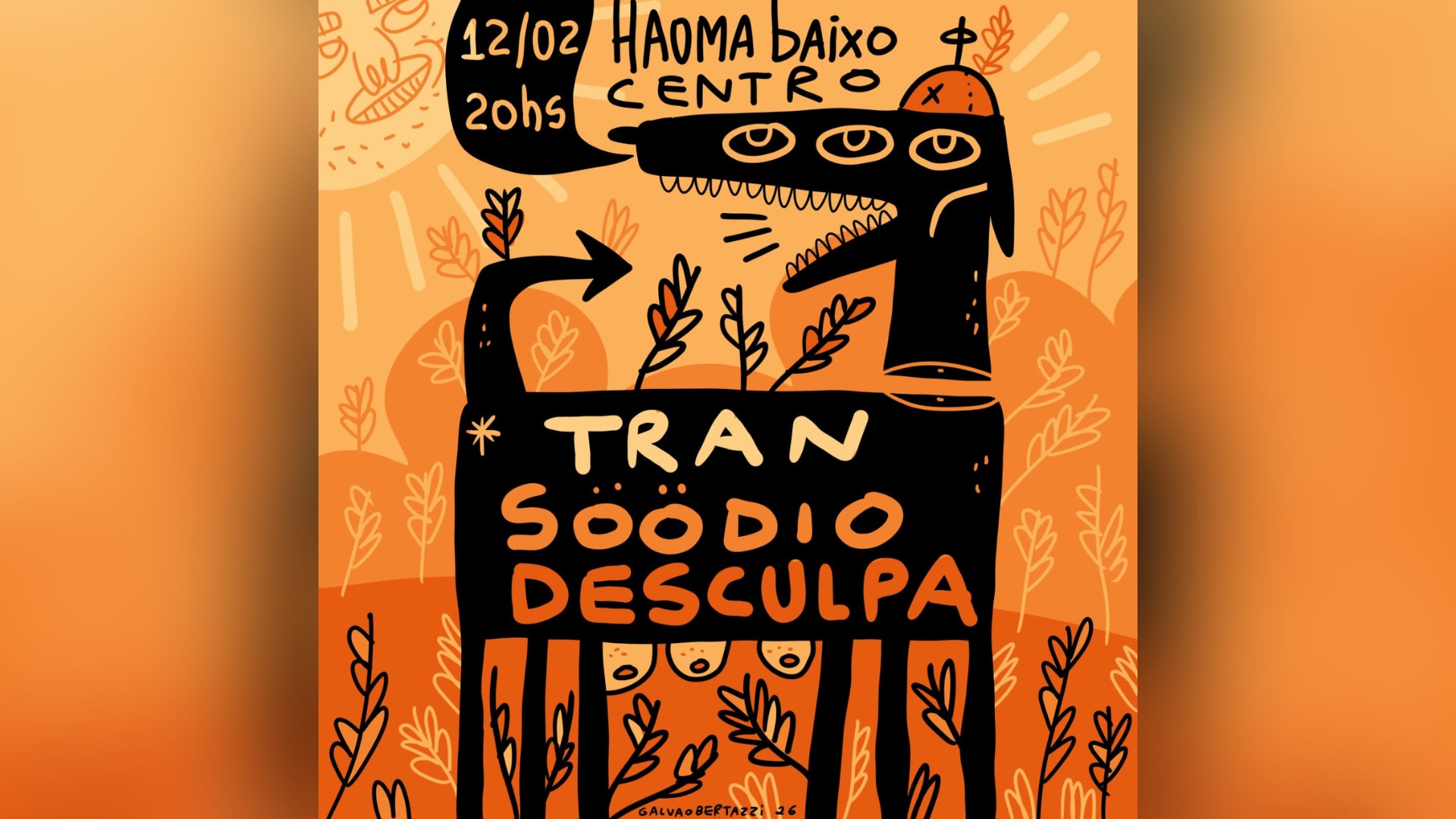Tran X Desculpa X Söödio @Haôma Baixo-Centro Cover