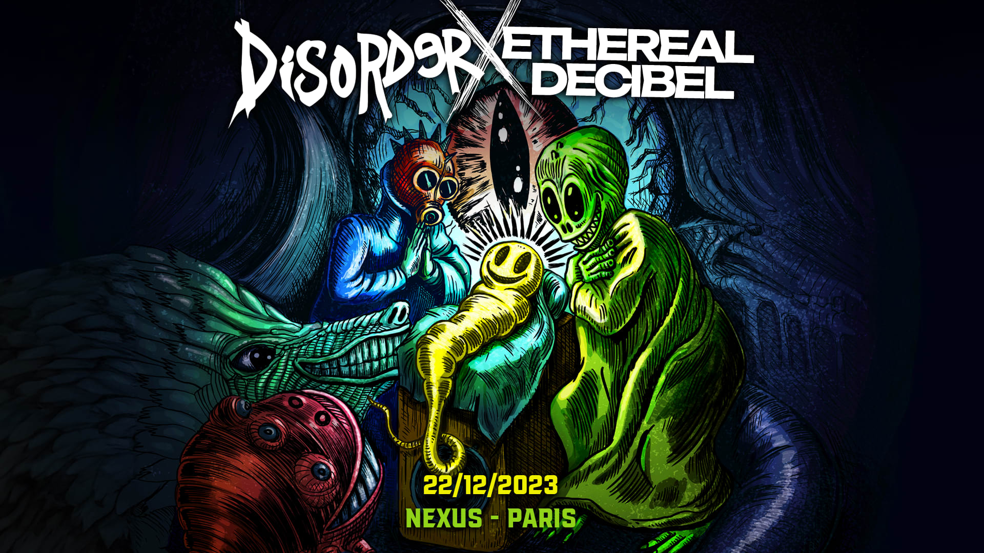 Disorder X Edc : Freedom Fighters & Modus, Arjuna, A*S*Y*S.. Cover