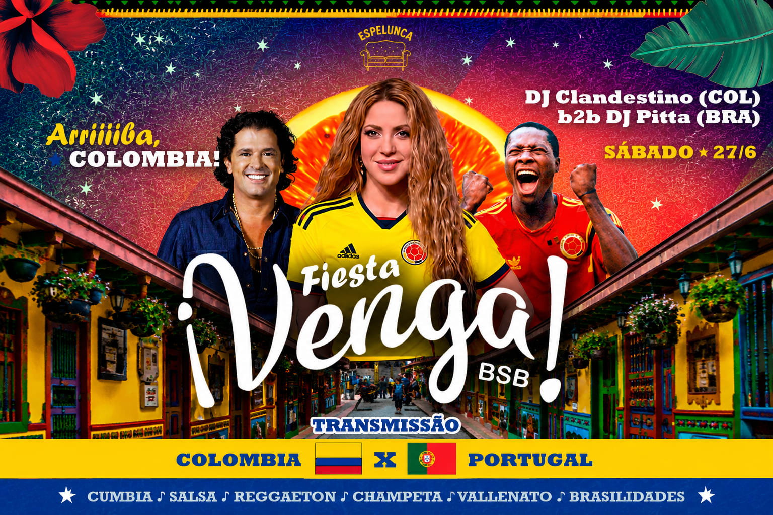 Fiesta Venga (Colômbia X Portugal) Cover
