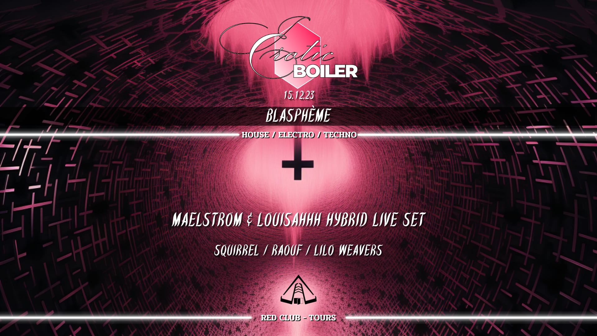 Erotic Boiler : Blaspheme Cover