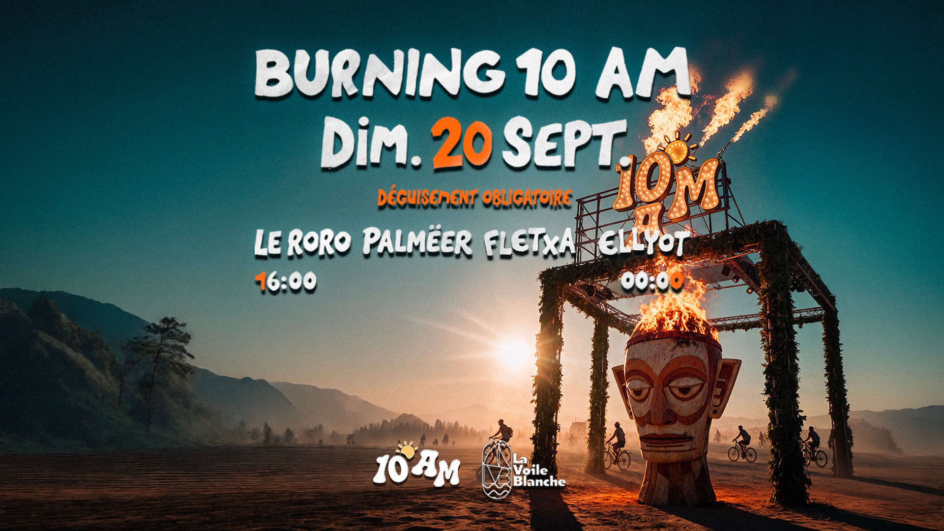 Burning 10am Cover