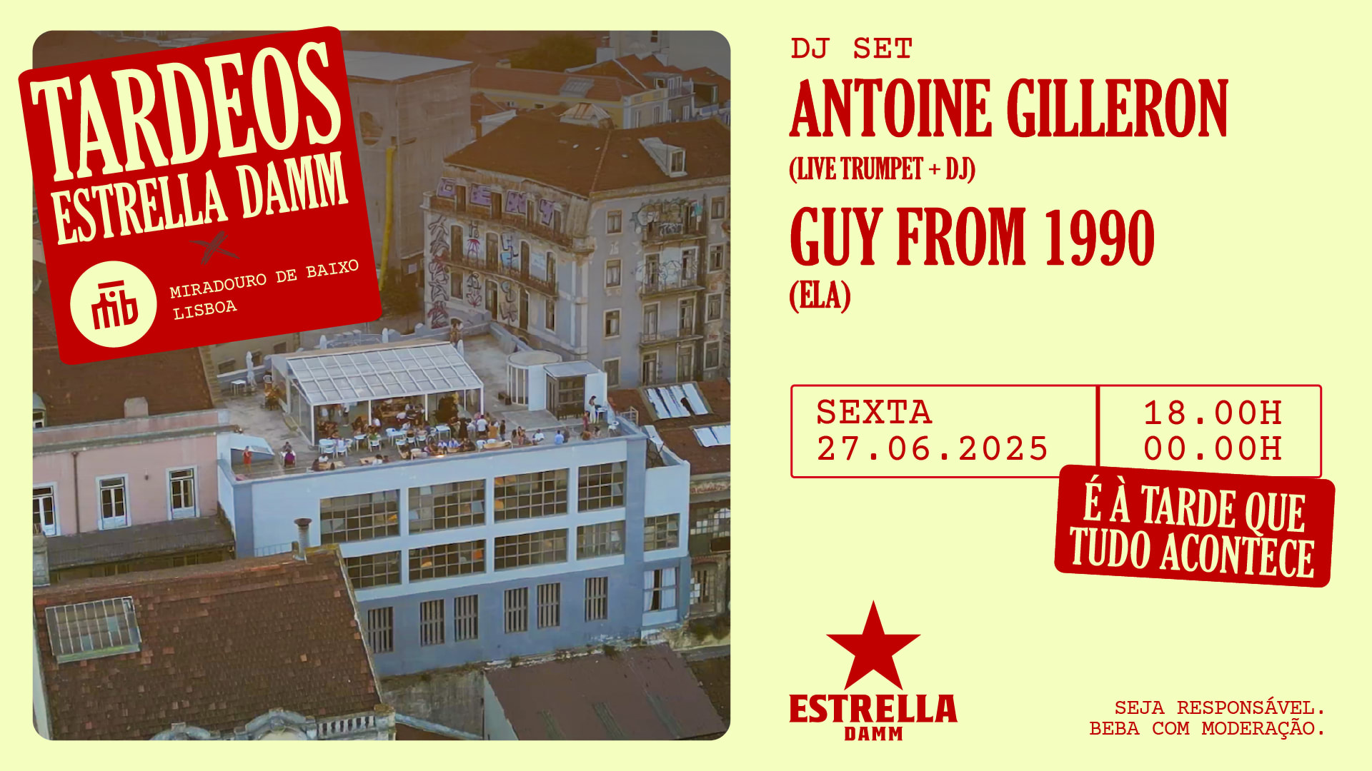 Tardeo Estrella Damm C/ Antoine Gilleron Cover