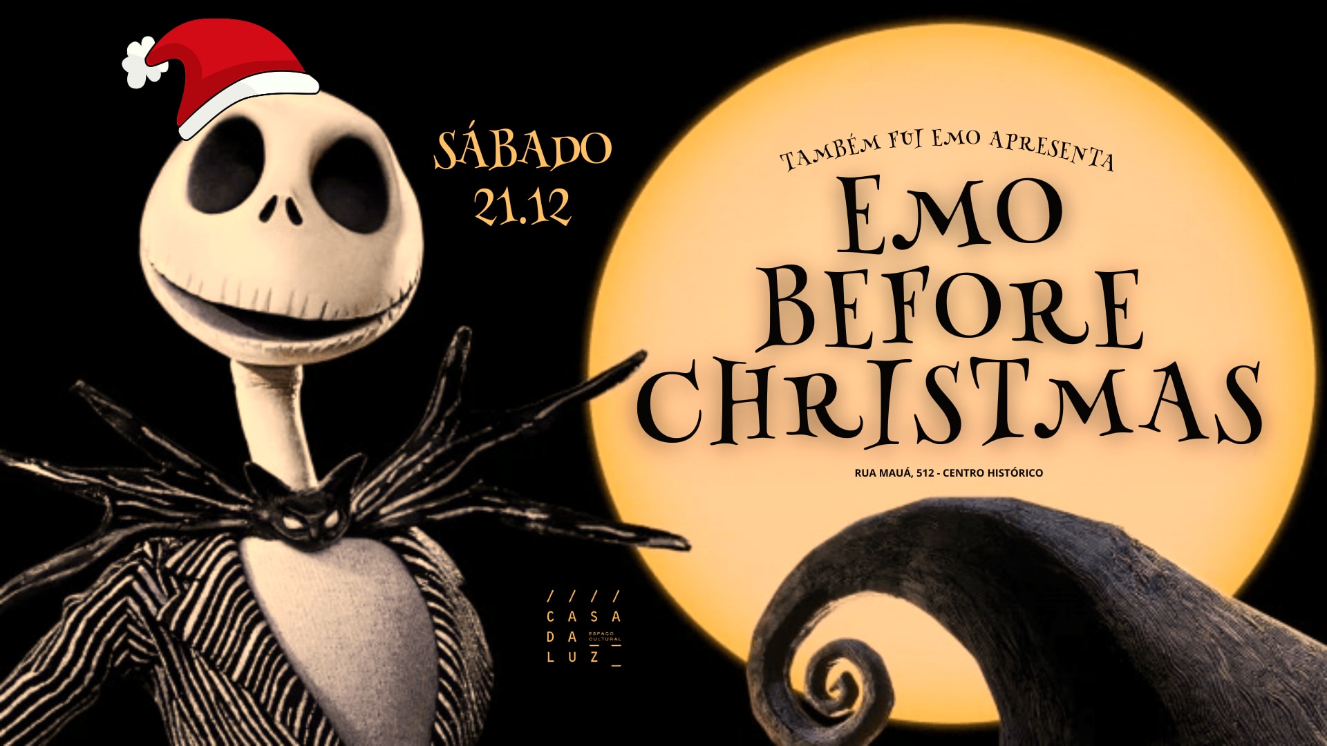 Emo Before Christmas Num Casarão Do Século 19! Cover