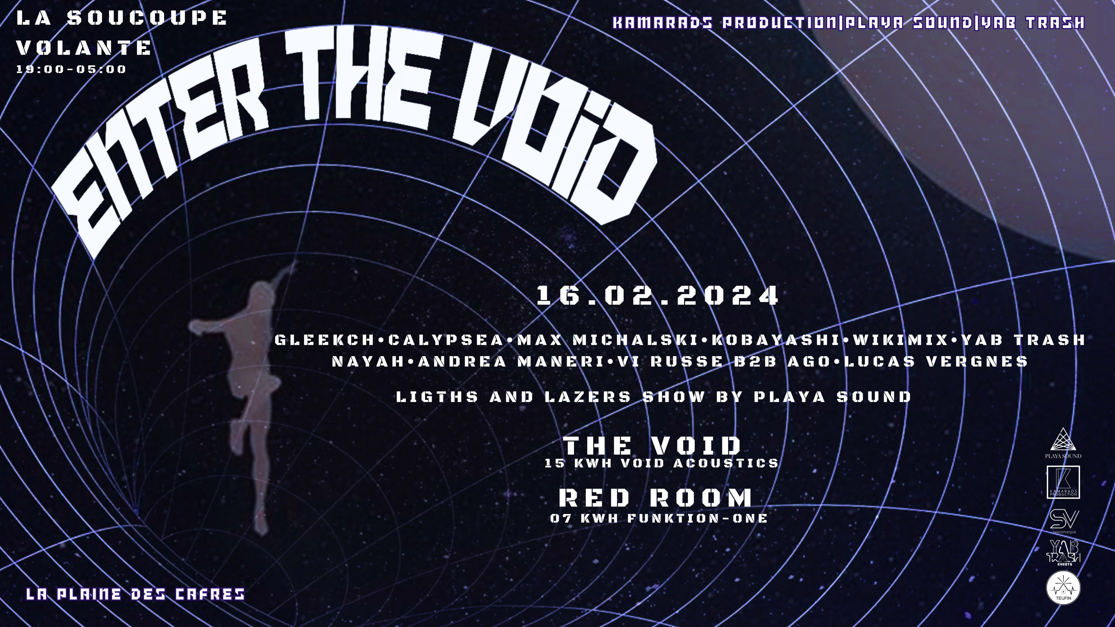 Enter The Void - La Soucoupe Volante Cover