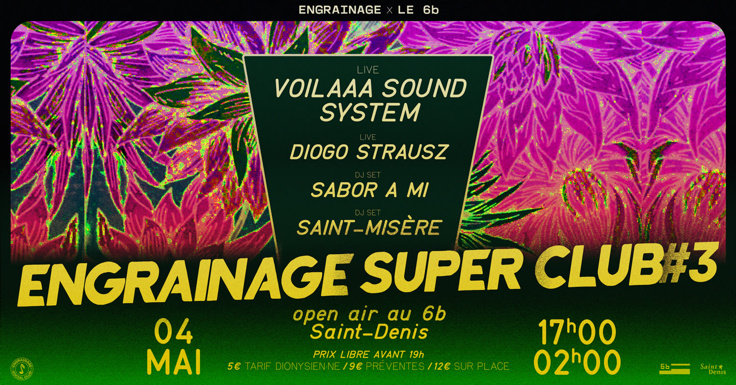 Engrainage Super Club #3 Cover