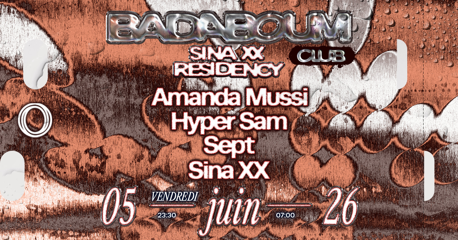 Club — Sina XX Residency: Amanda Mussi, Hyper Sam, Sept Cover