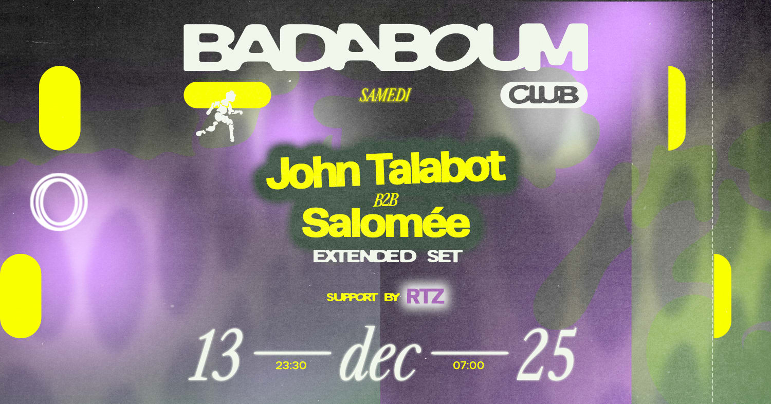 Club — John Talabot & Salomée (Extended Set), Rtz Cover