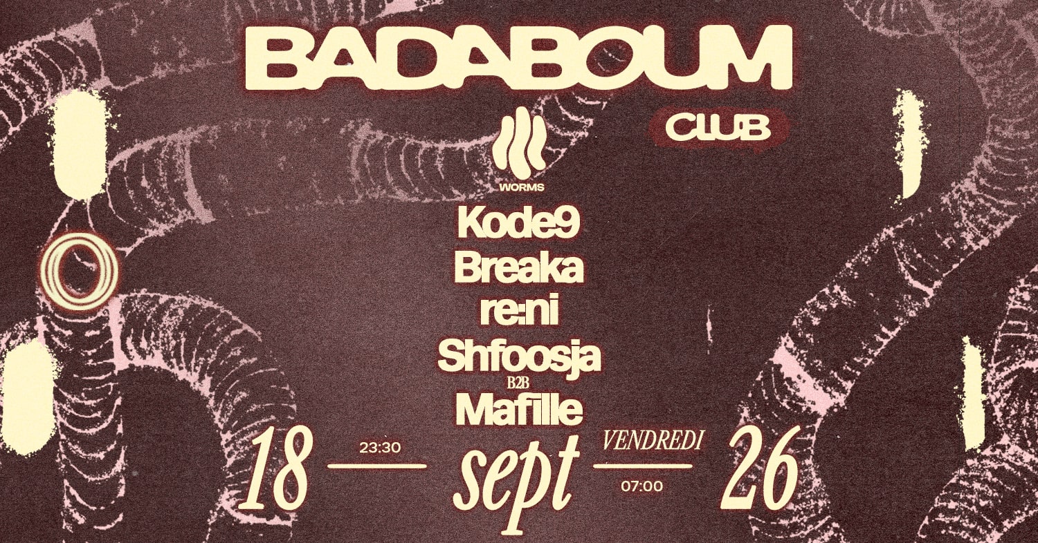 Club — Worms: Kode9, Breaka, Re:Ni, Shfoosja & Mafille Cover