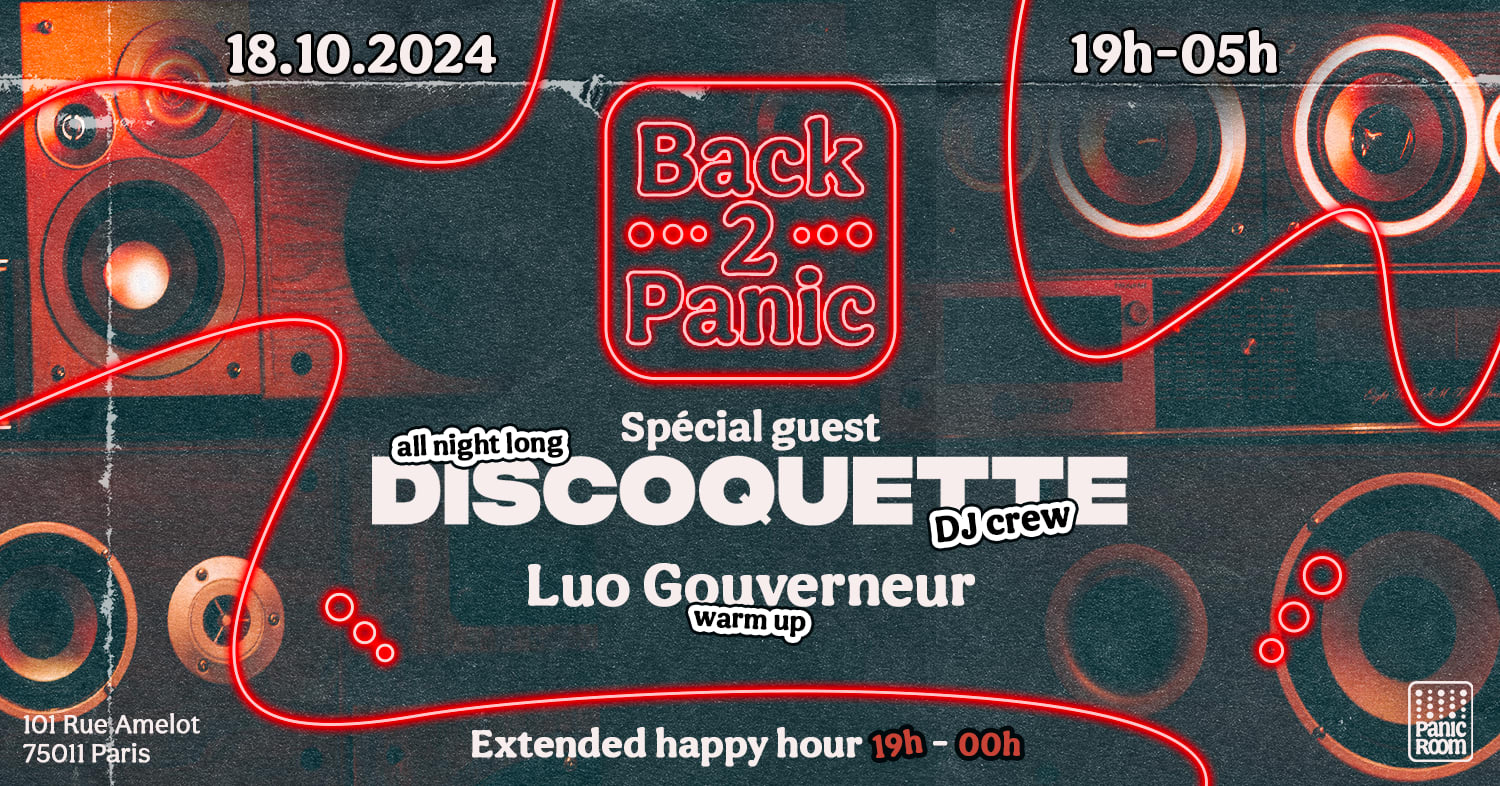 Back2panic - Discoquette Dj Crew + Luo Gouverneur Cover