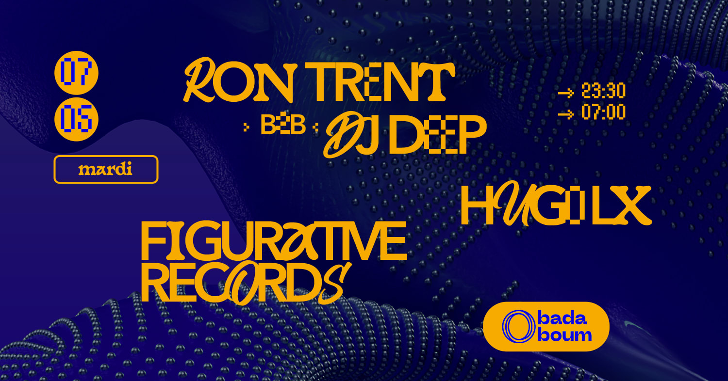 Club — Ron Trent B2b Dj Deep (+) Hugo LX (+) Figurative Cover