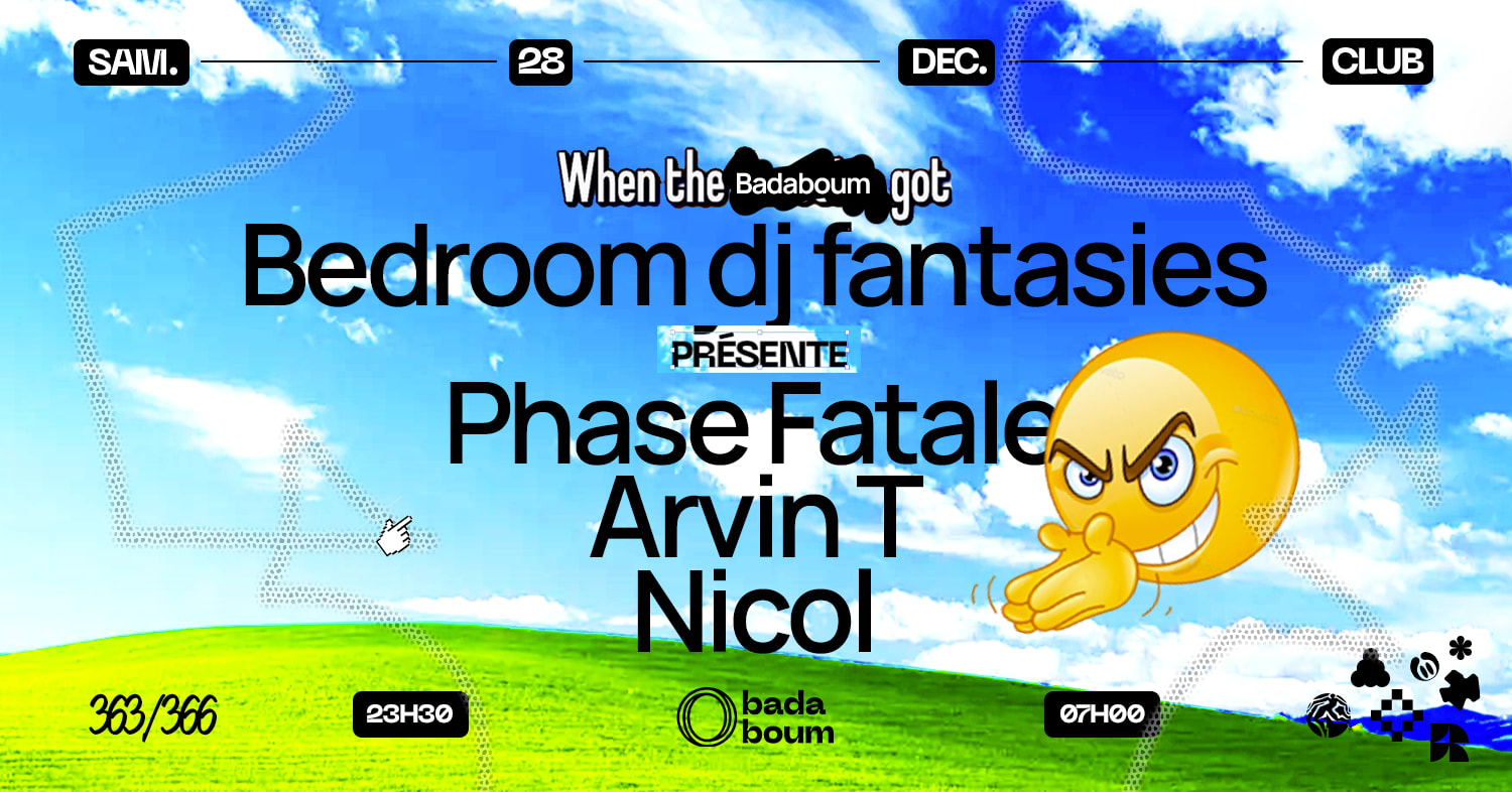 Bedroomdjfantasies Présente : Phase Fatale, Arvin T, Nicol Cover