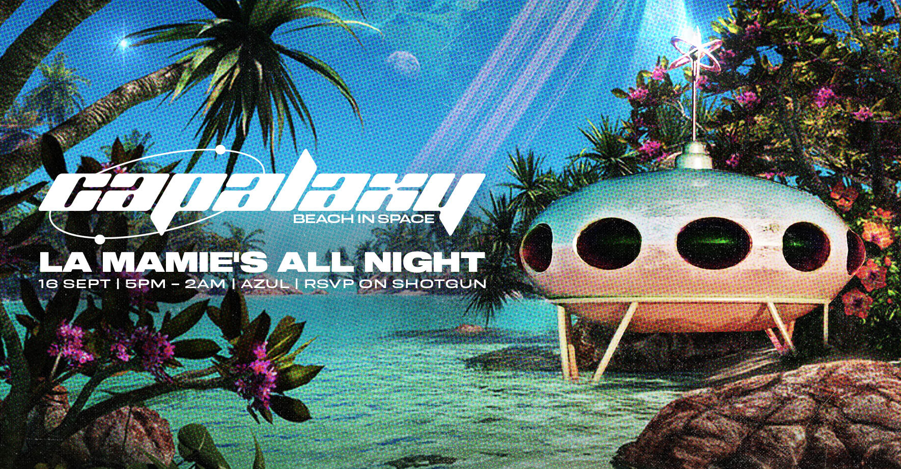 Capalaxy : Beach In Space #6 Cover