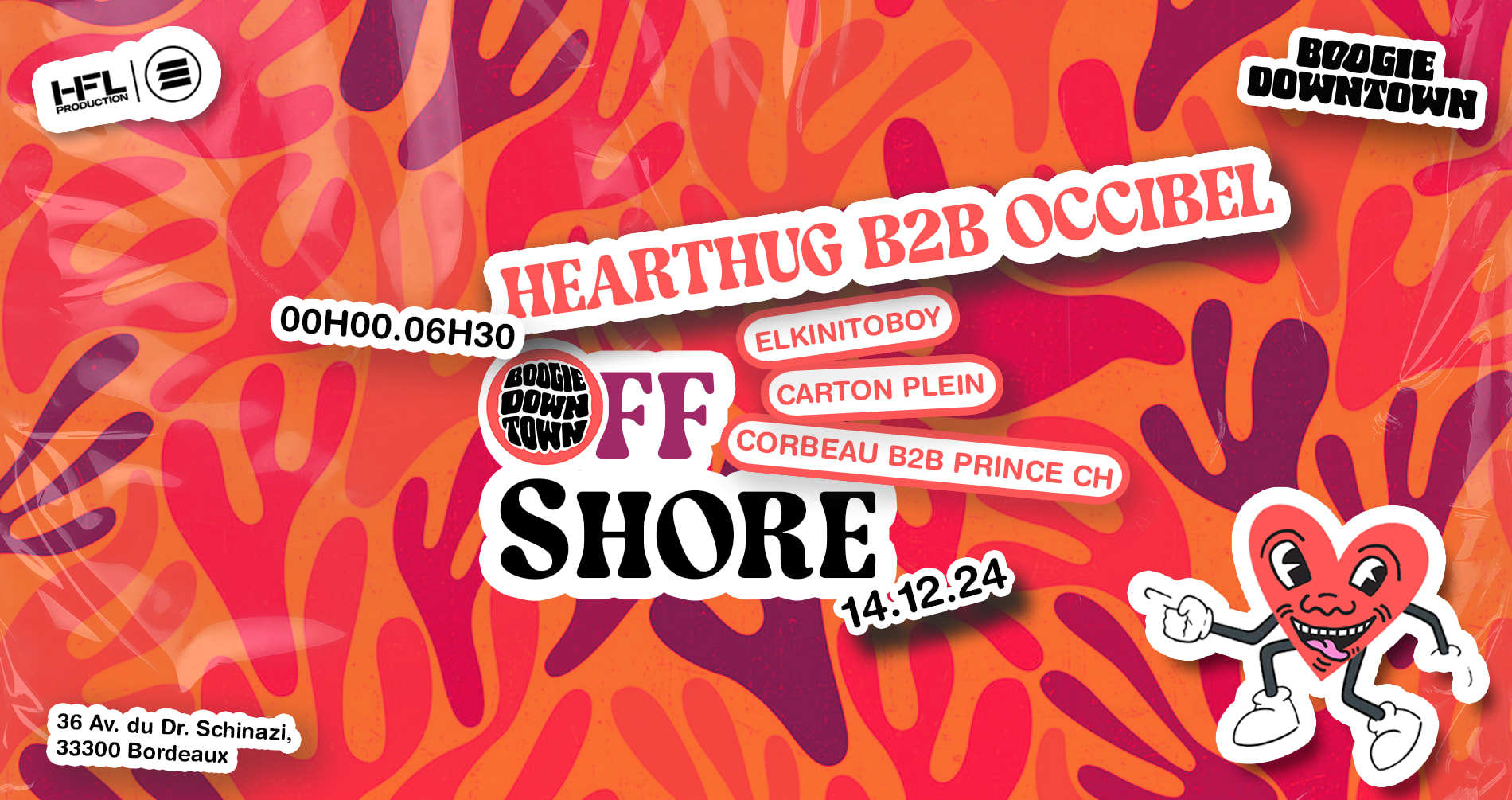 Off Shore W/ Hearthug B2b Occibel, Corbeau B2b Prince Ch... Cover