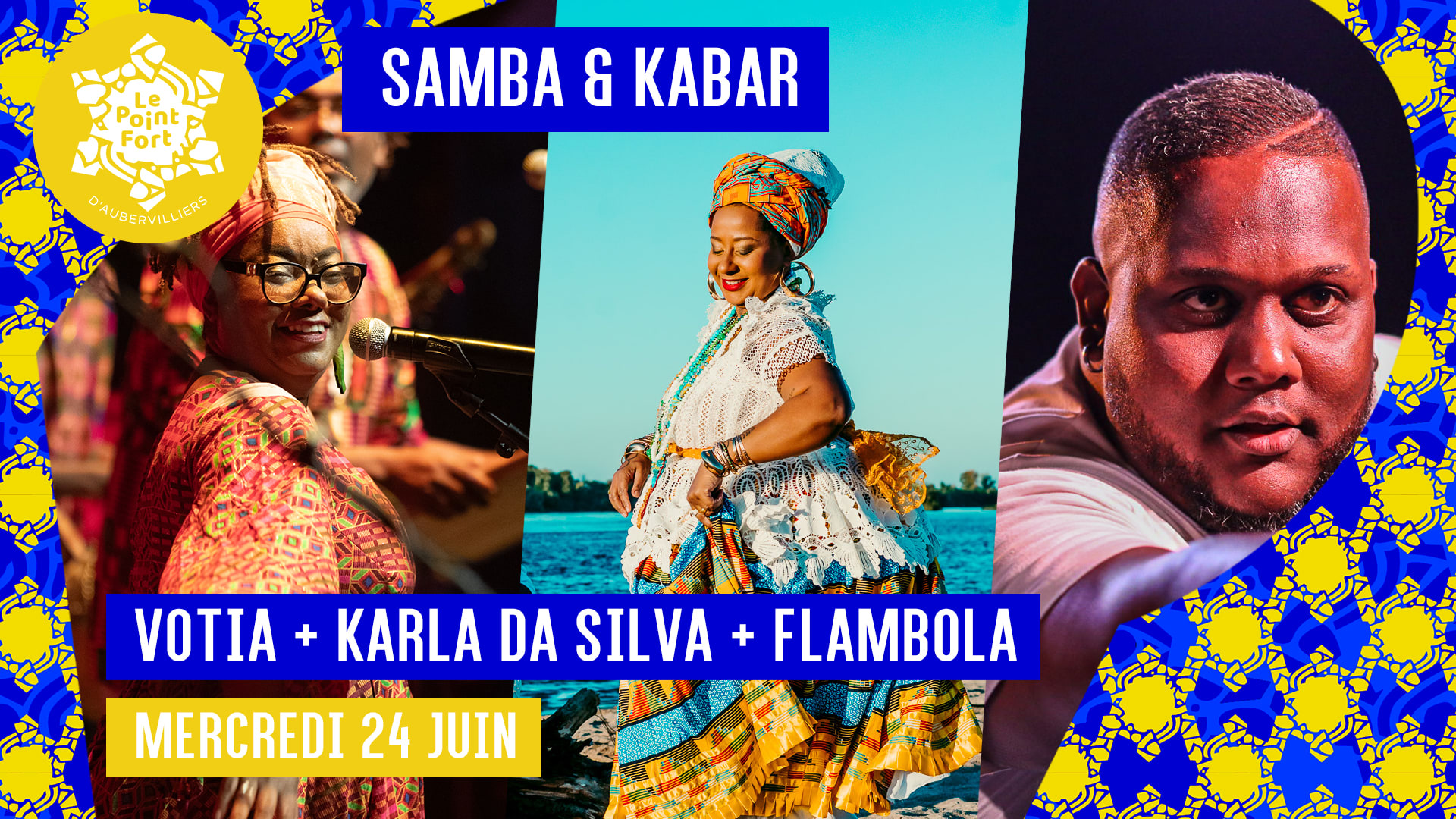 Samba & Kabar, Brésil-La Réunion : Votia · Karla Da Silva... Cover