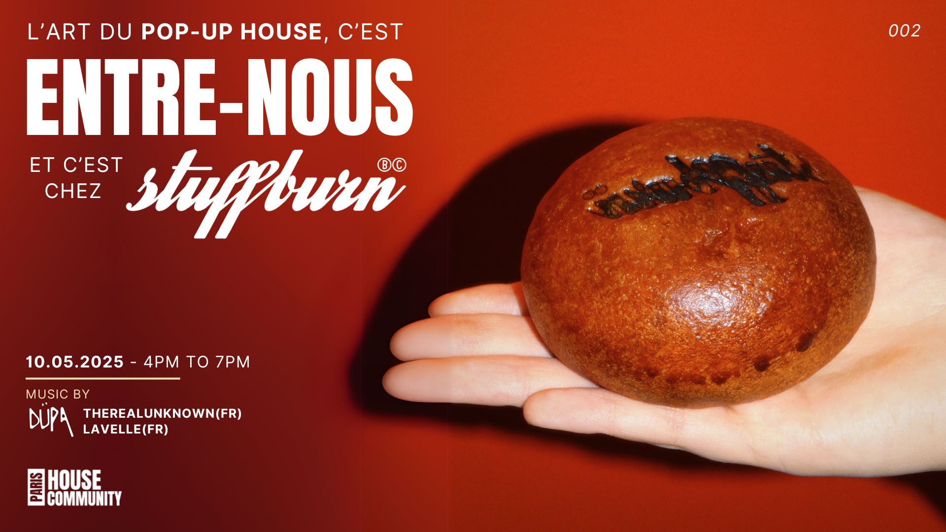Pop-Up: Entre-Nous X Stuffburn Cover