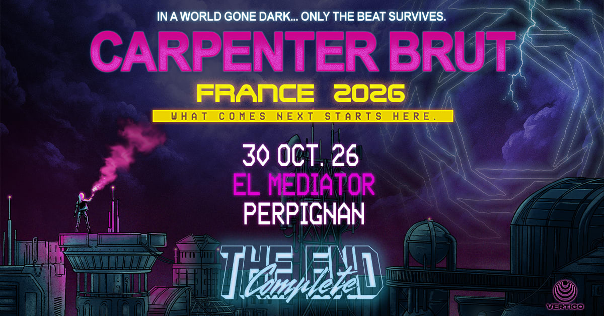 Carpenter Brut - El Mediator - Perpignan Cover