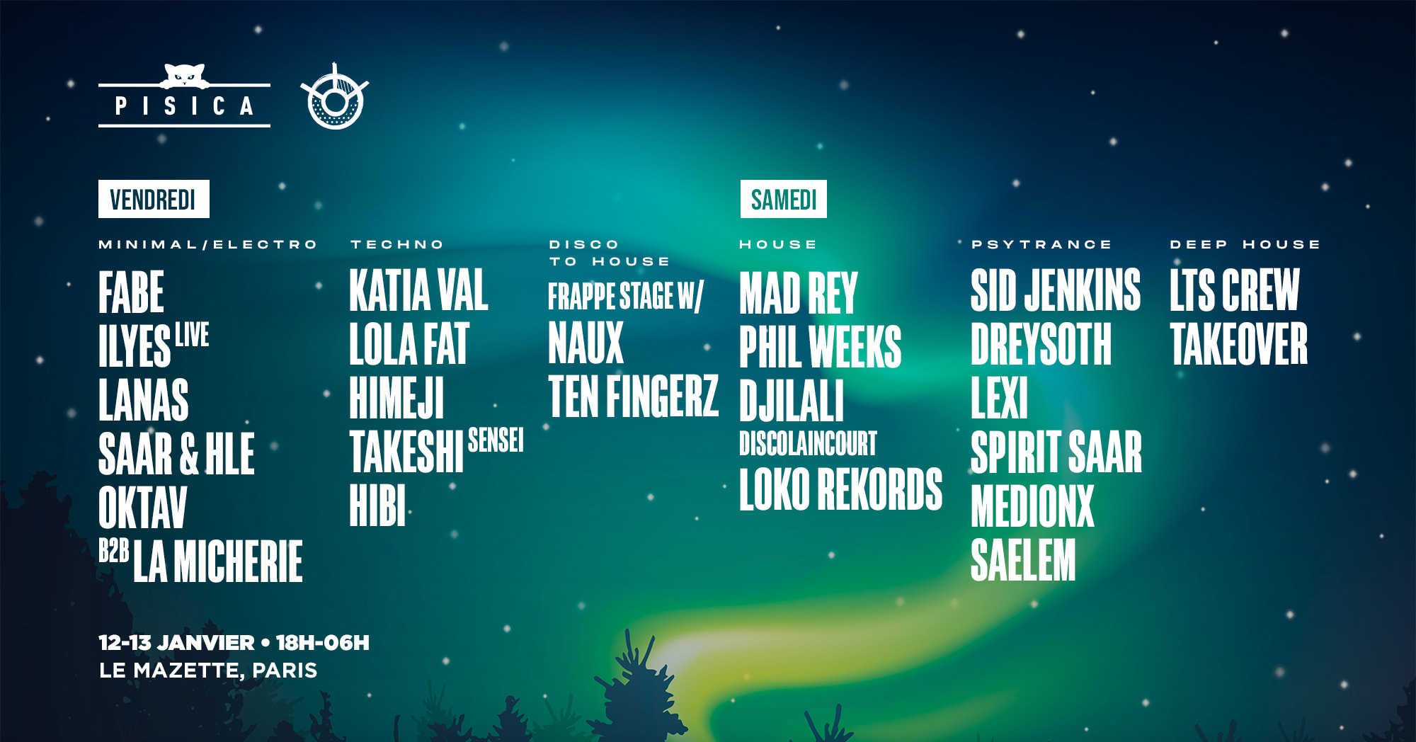Pisica X Le Mazette : Winter Weekender Cover