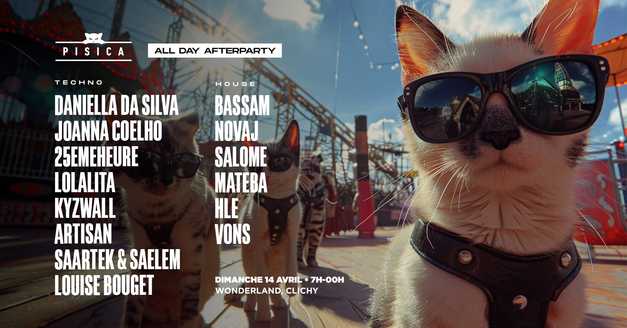 Pisica Open Air : Wonderland All Day Afterparty Cover
