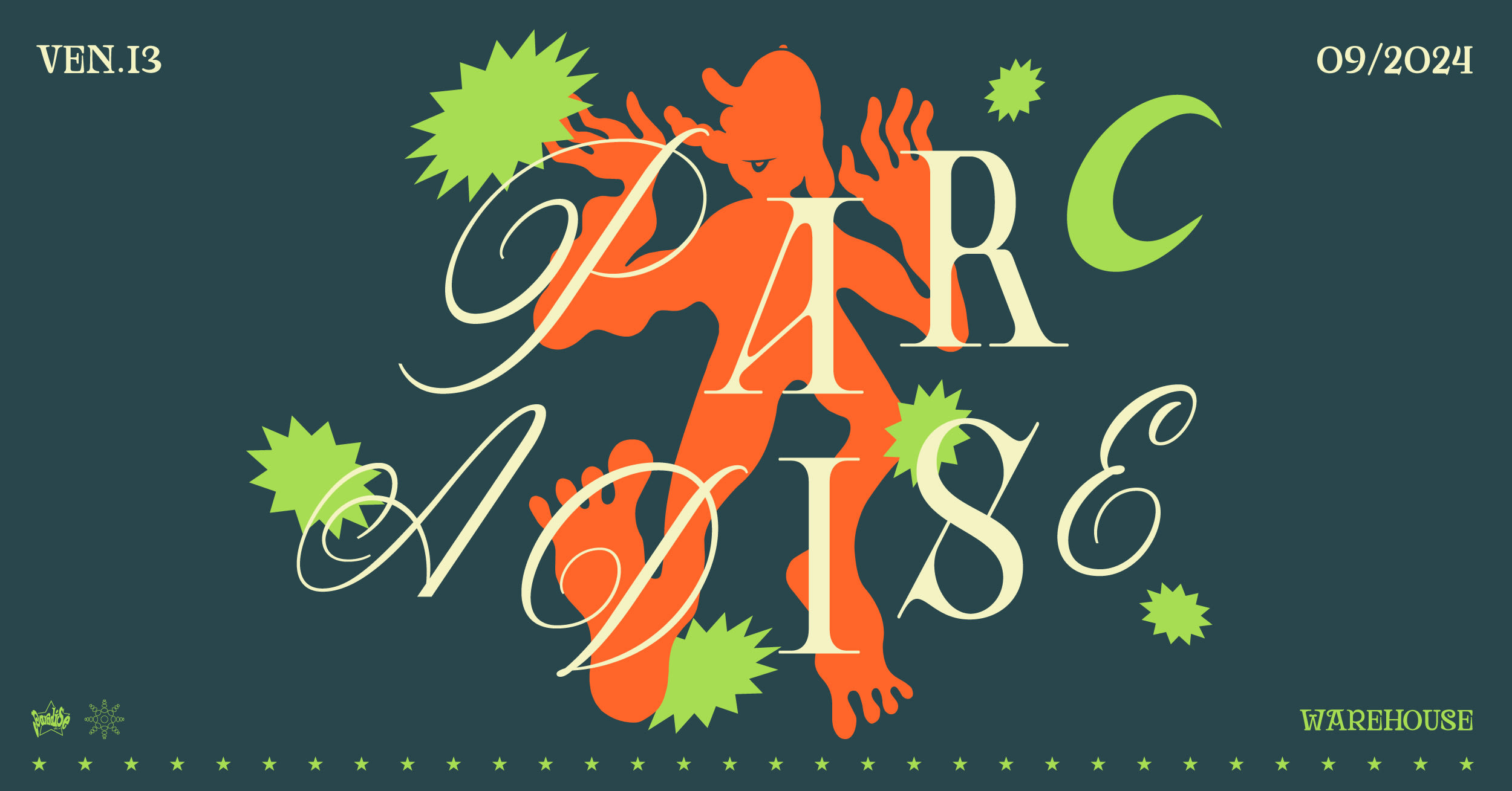 Paradise W/ Nick Warren, Darius & More - Warehouse Nantes Cover