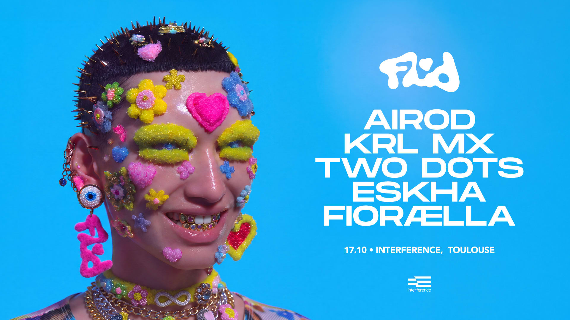 Fluid Presents: Airod, Krl MX, Two Dots, Eskha, Fiorælla Cover