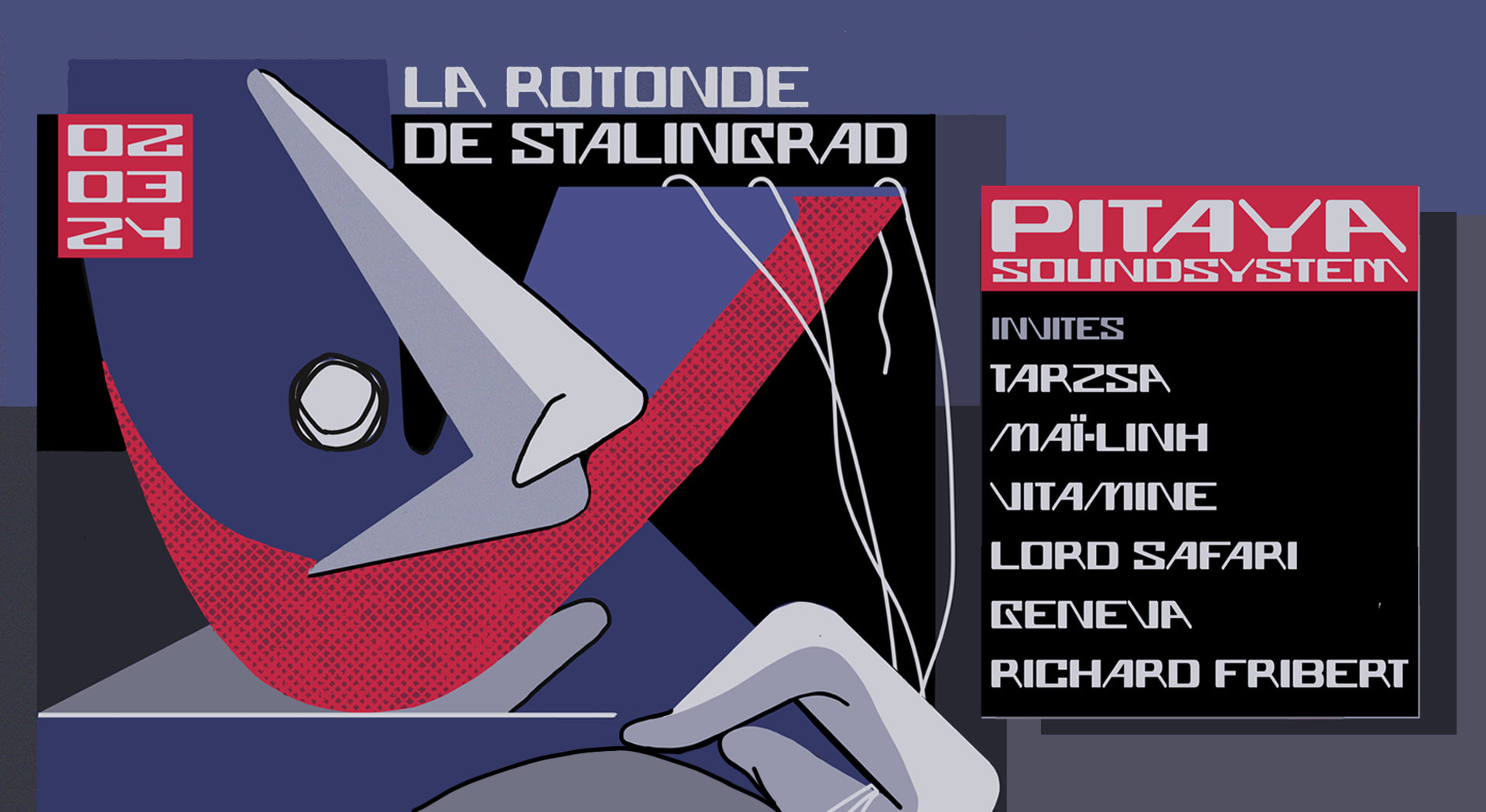 Pitaya Soundsystem Takeover @ La Rotonde Stalingrad Cover