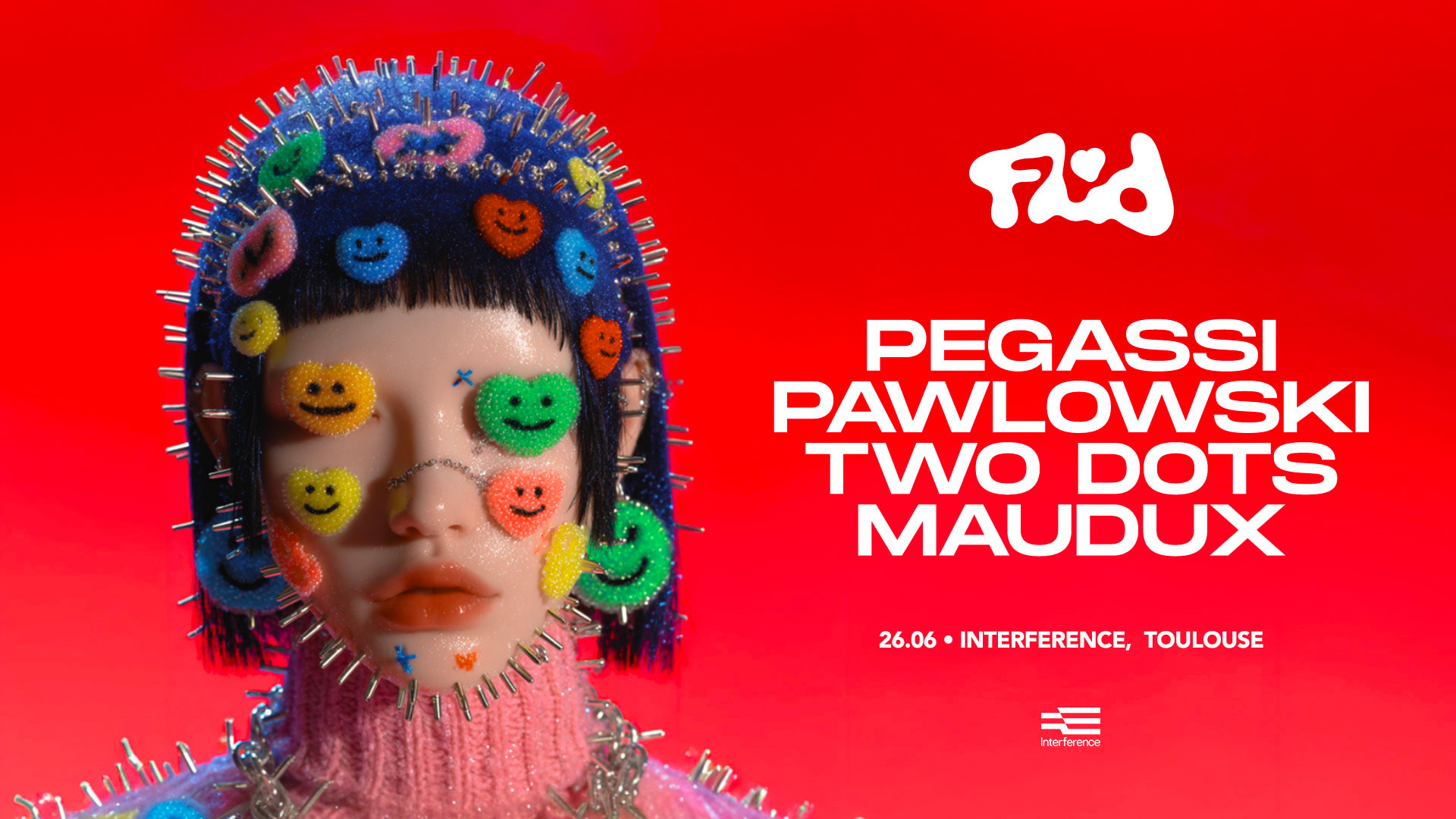 Fluid Presents: Pegassi, Pawlowski, Two Dots, Maudux Cover