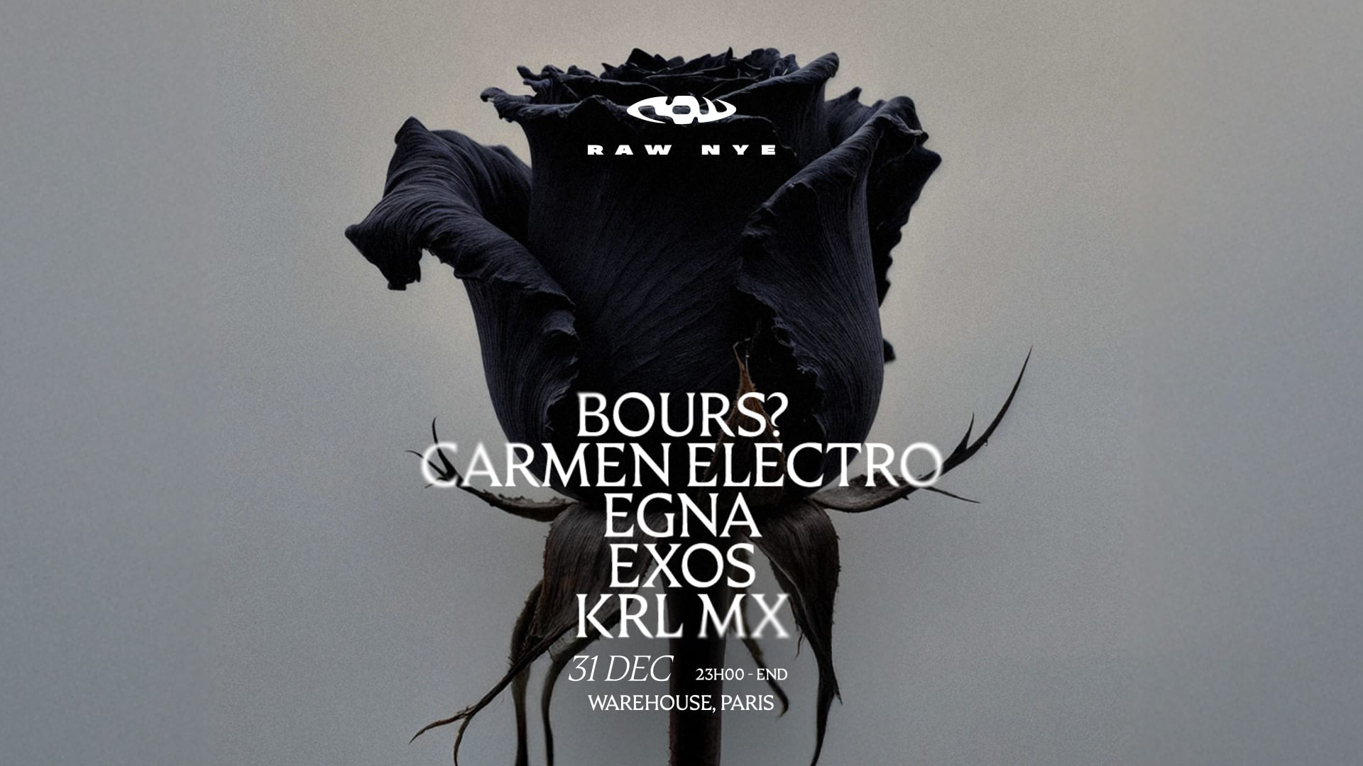 Raw Nye 2026 • Carmen Electro, Bours?, Exos, Krl MX, Egna Cover