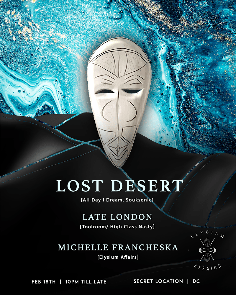 Lost Desert, Michelle Francheska, Late London Cover