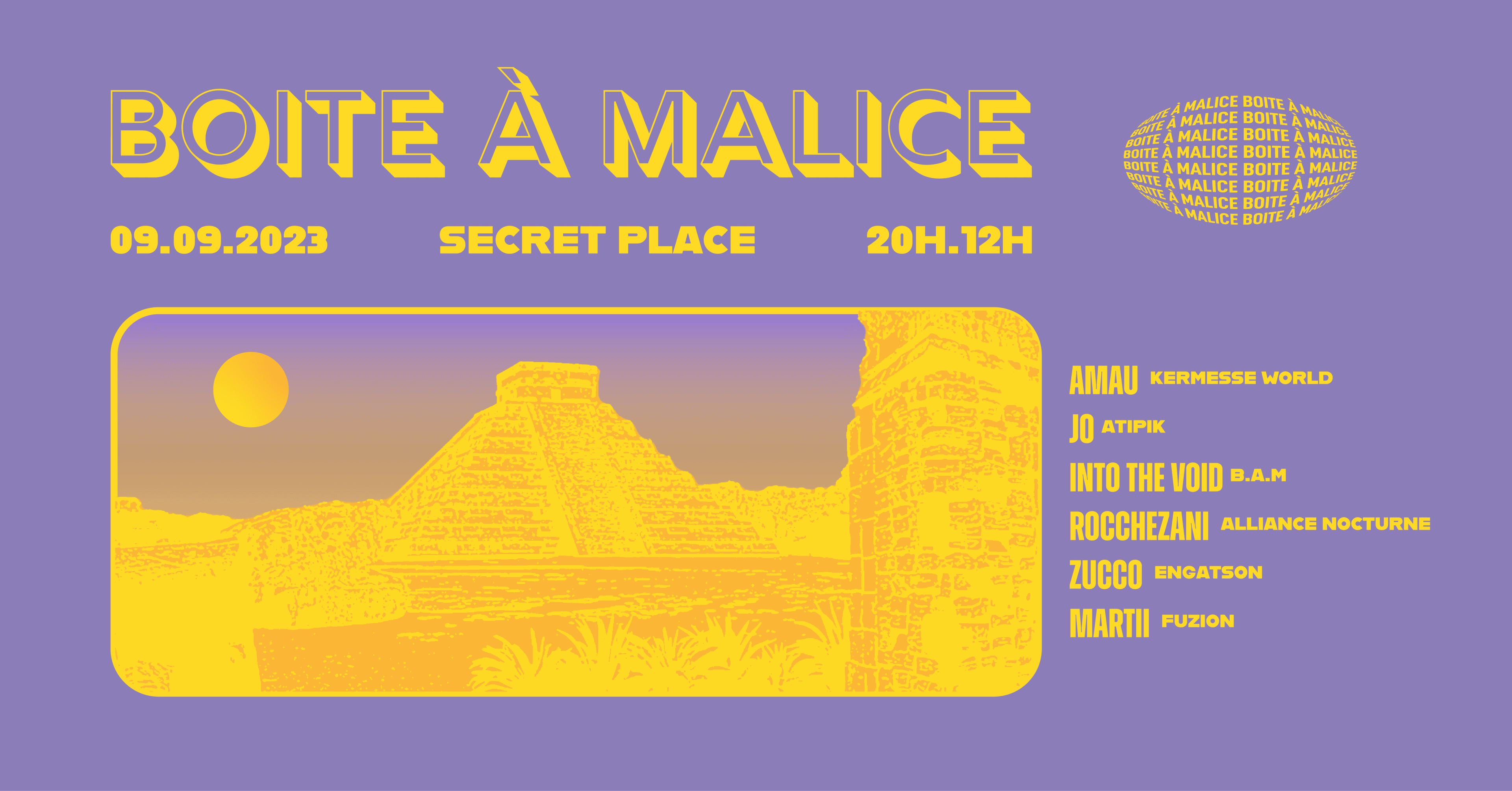Boite A Malice : Amau, Jo, Zucco, Rocchezani, Martii, I.T.V Cover