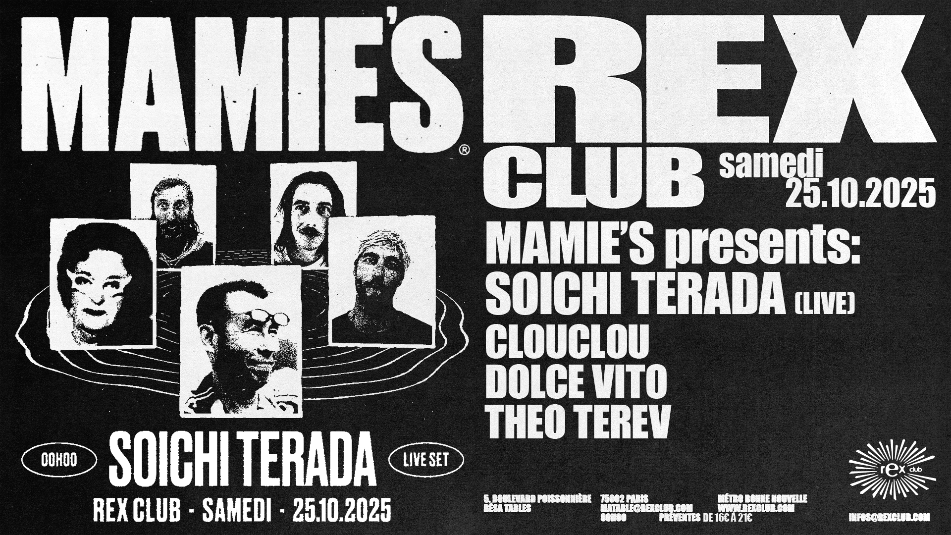 Mamie's Presents: Soichi Terada (Live), La Mamie's Cover