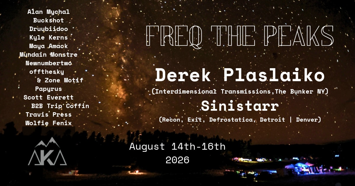 Freq The Peaks 2026 Cover