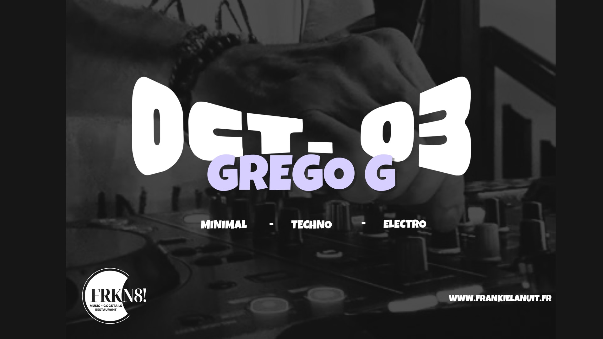 Grego G Chez Frankie La Nuit Cover